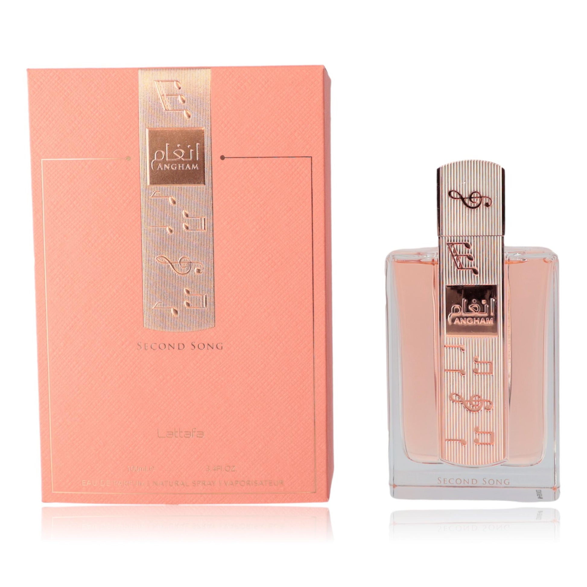 Angham Second Song by Lattafa, 3.4 oz EDP Spray for Unisex by Lattafa