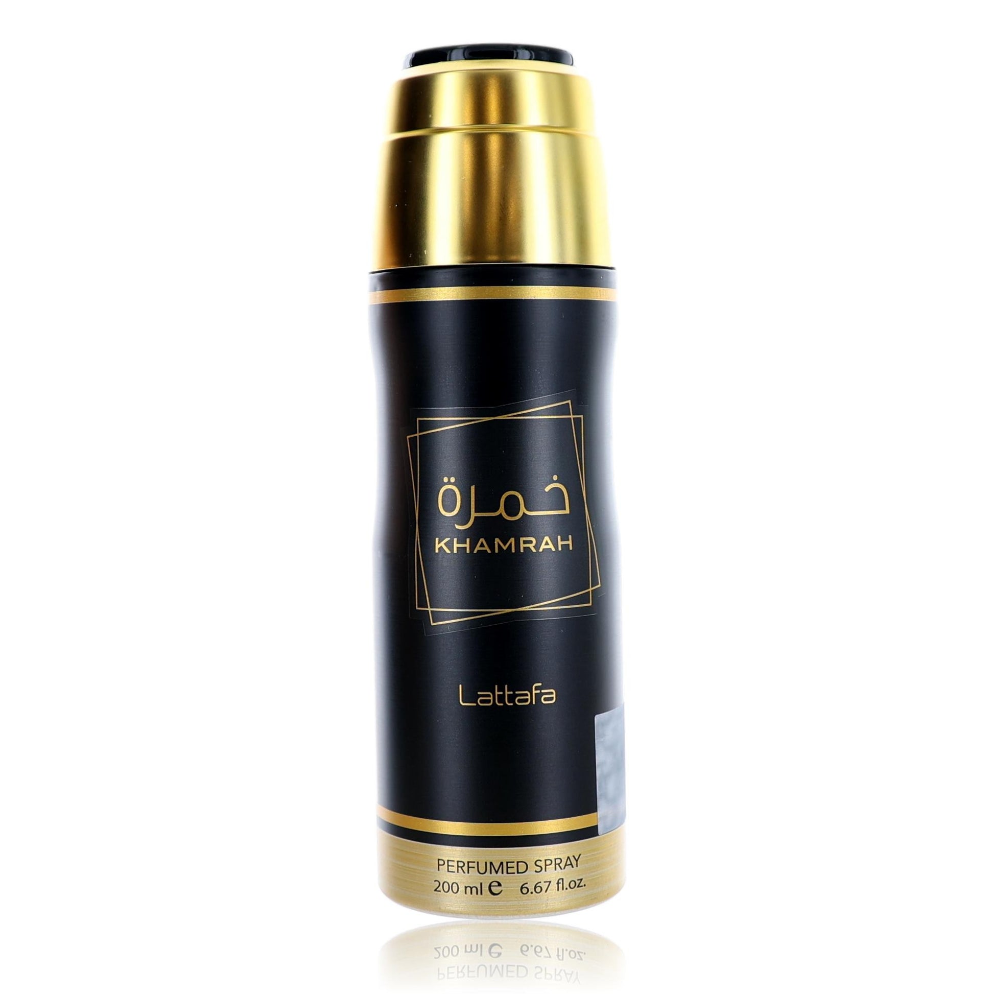 Khamrah by Lattafa, 6.7 oz Perfumed Deodorant Spray for Unisex by Lattafa