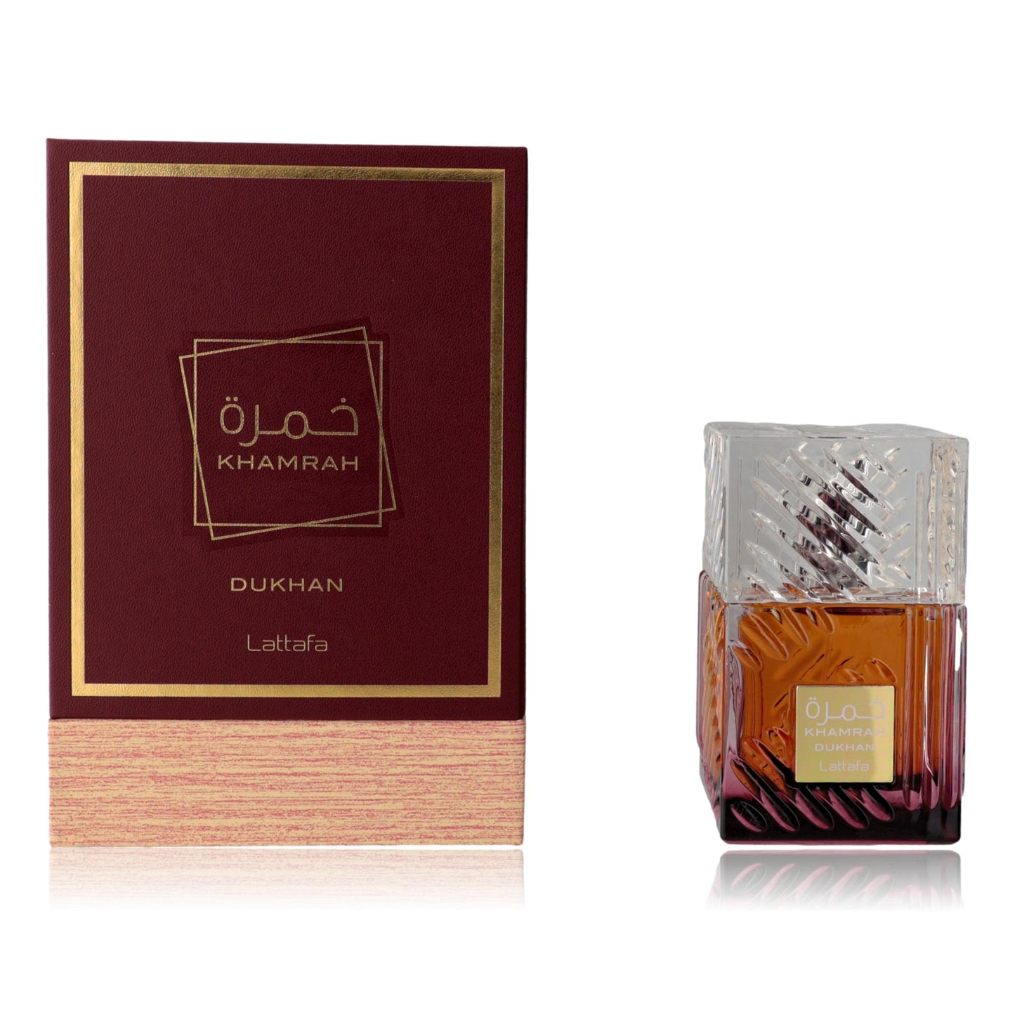 Lattafa Khamrah Dukhan by Lattafa, 3.4 oz EDP Spray for Unisex by Lattafa