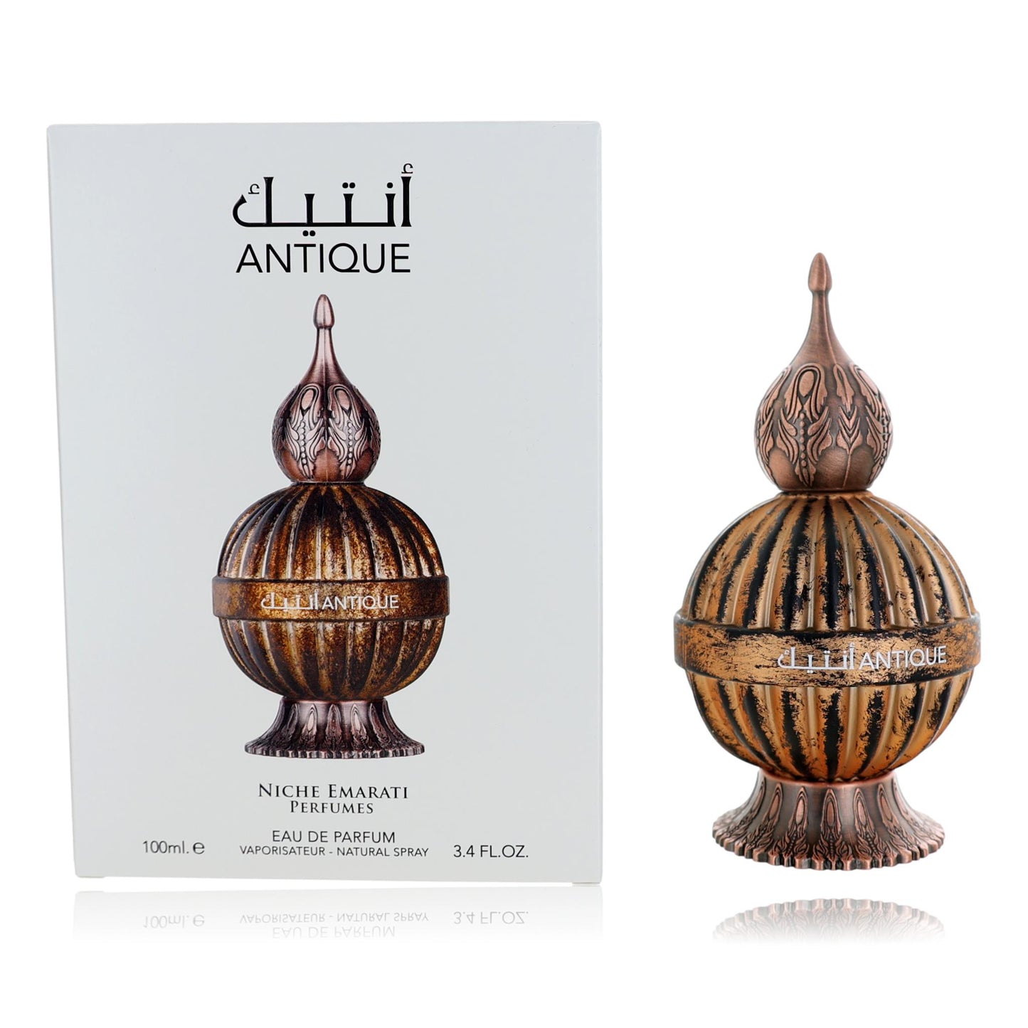 Niche Emarati Antique by Lattafa, 3.4 oz EDP Spray for Unisex by Lattafa