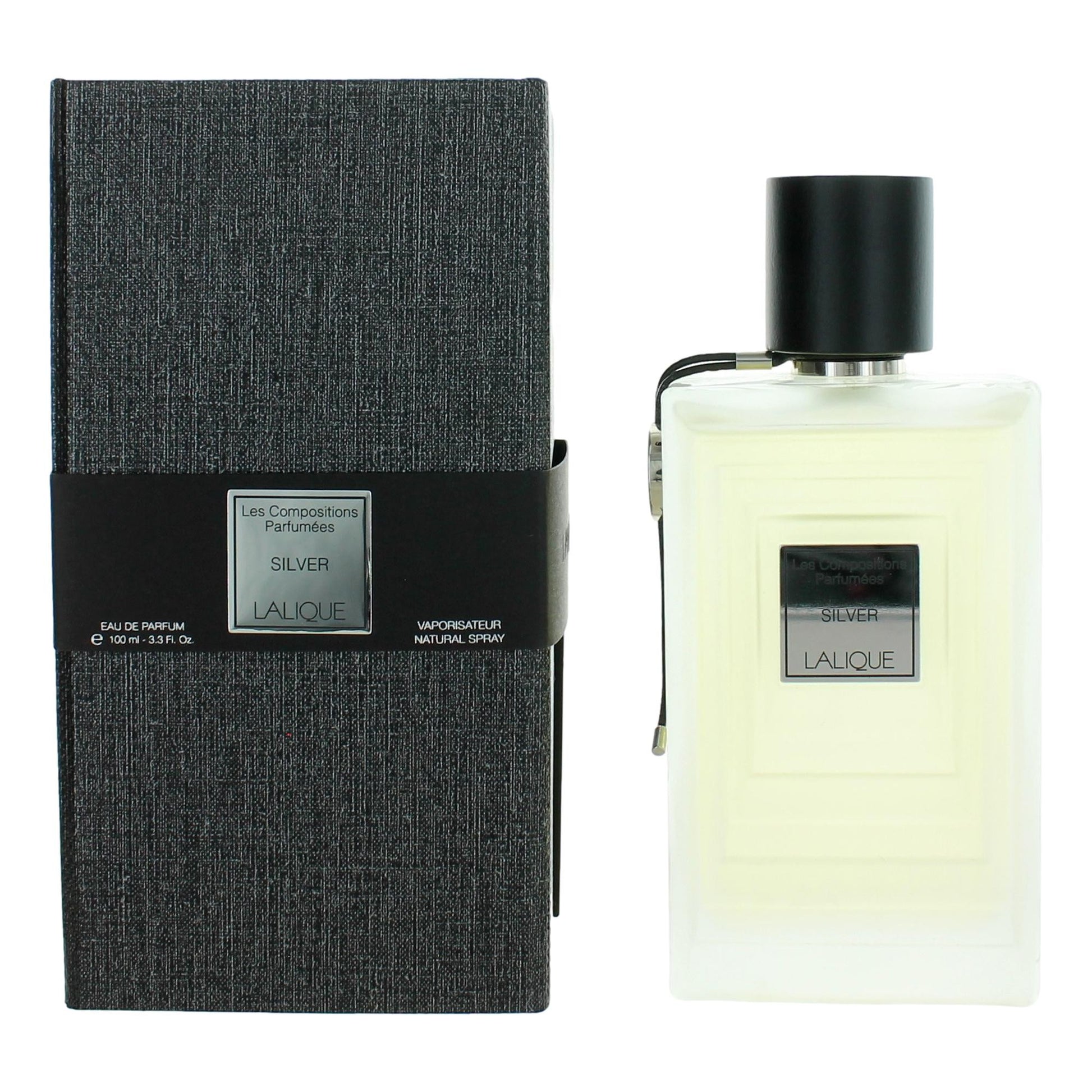 Lalique Les Compositions Parfumees Silver by Lalique, 3.3oz EDP Spray for Unisex by Lalique