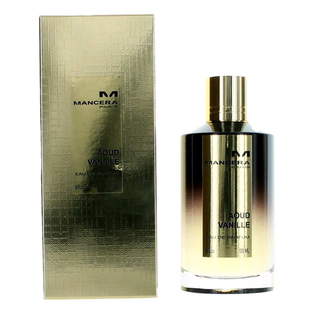 Mancera Aoud Vanille by Mancera, 4 oz EDP Spray for Unisex by Mancera