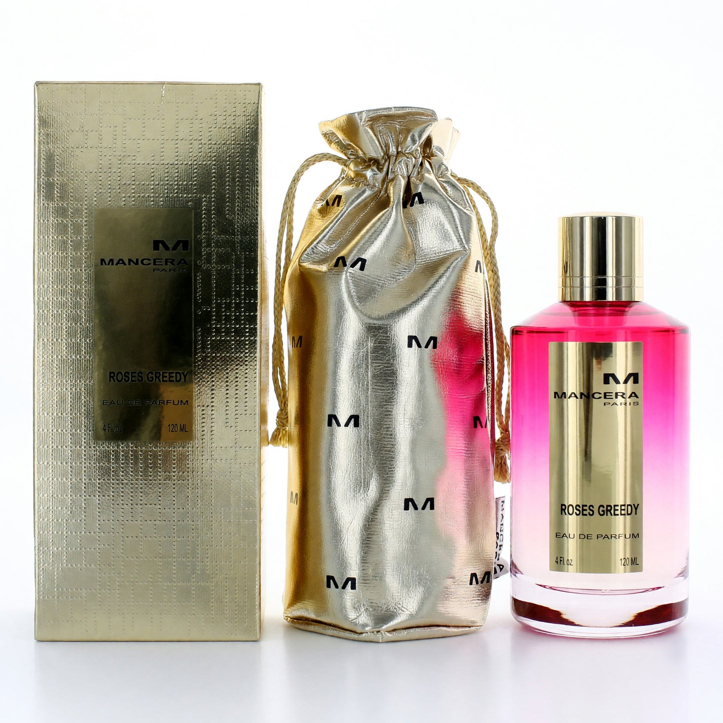 Mancera Roses Greedy by Mancera, 4 oz EDP Spray for Women by Mancera
