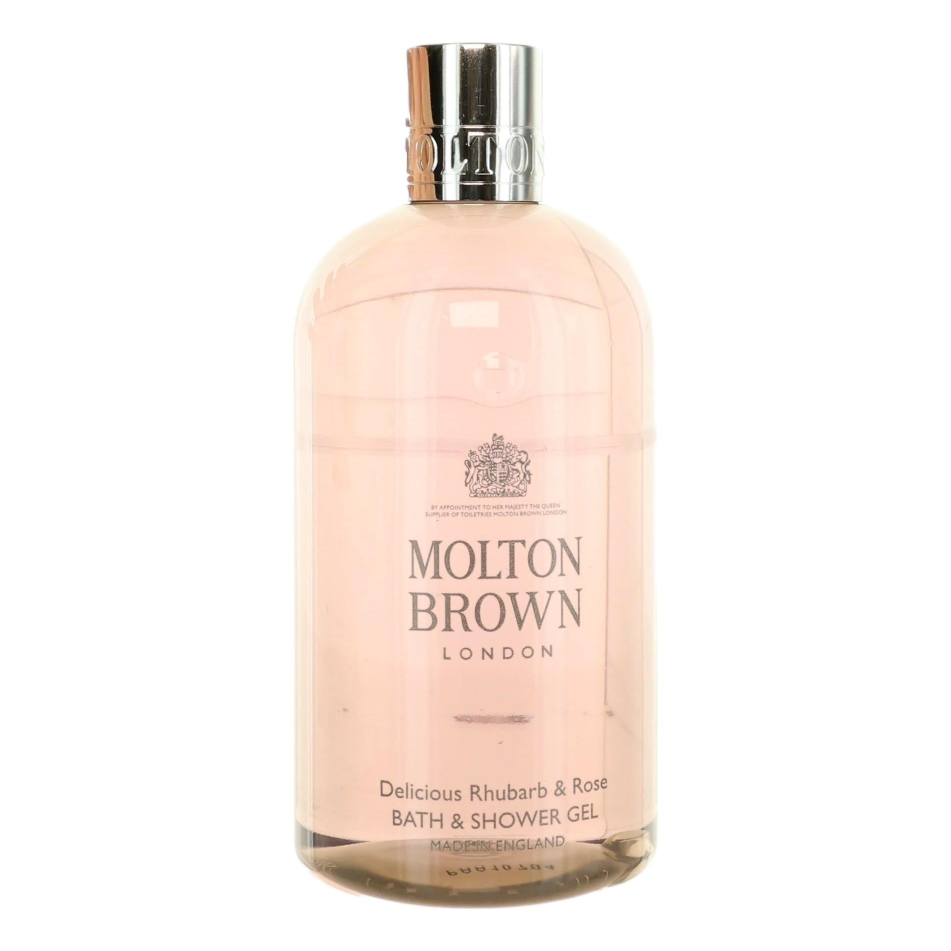 Delicious Rhubarb & Rose by Molton Brown, 10oz Bath & Shower Gel for Unisex by Molton Brown