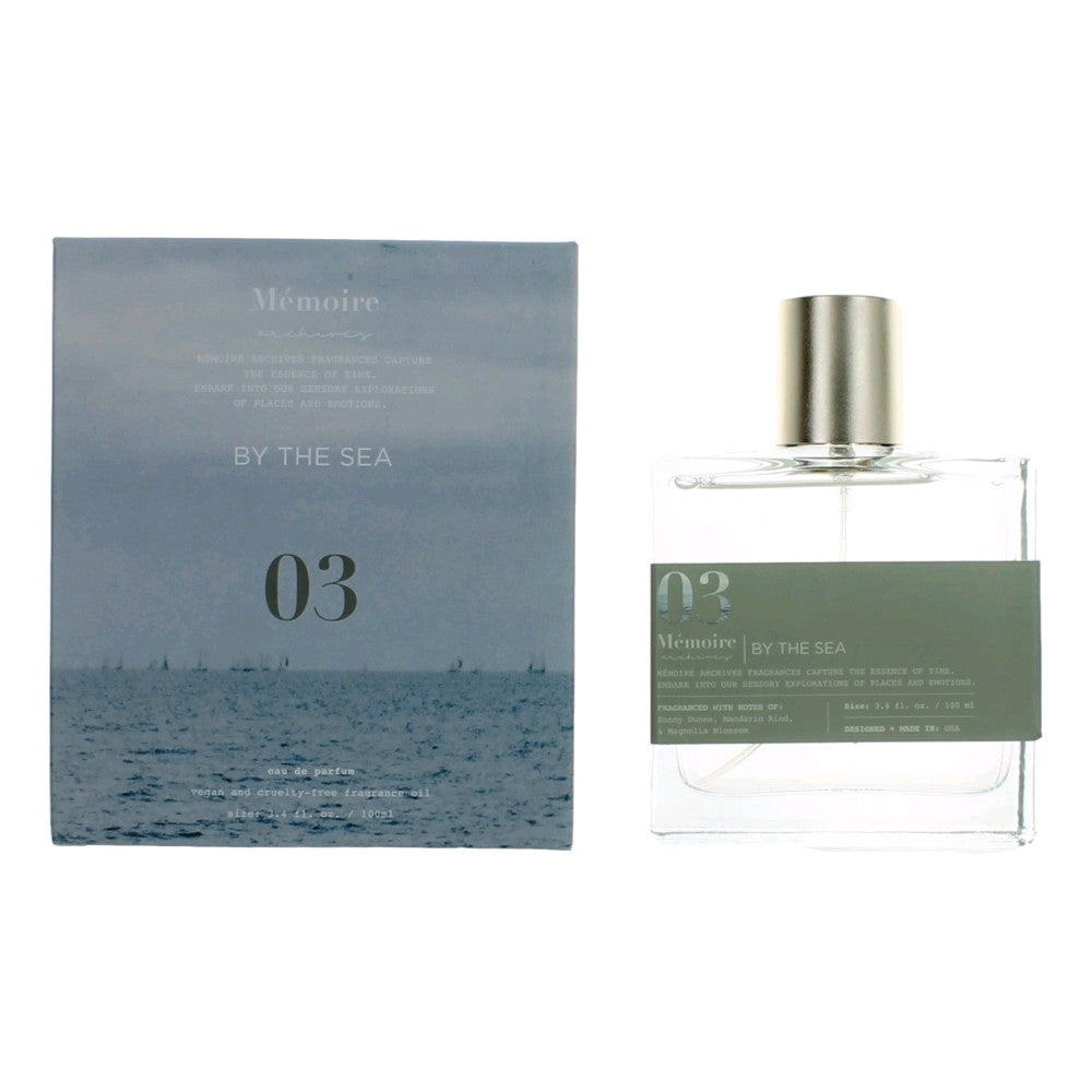 By The Sea by Memoire Archives, 3.4 oz EDP Spray for Unisex by Memoire Archives
