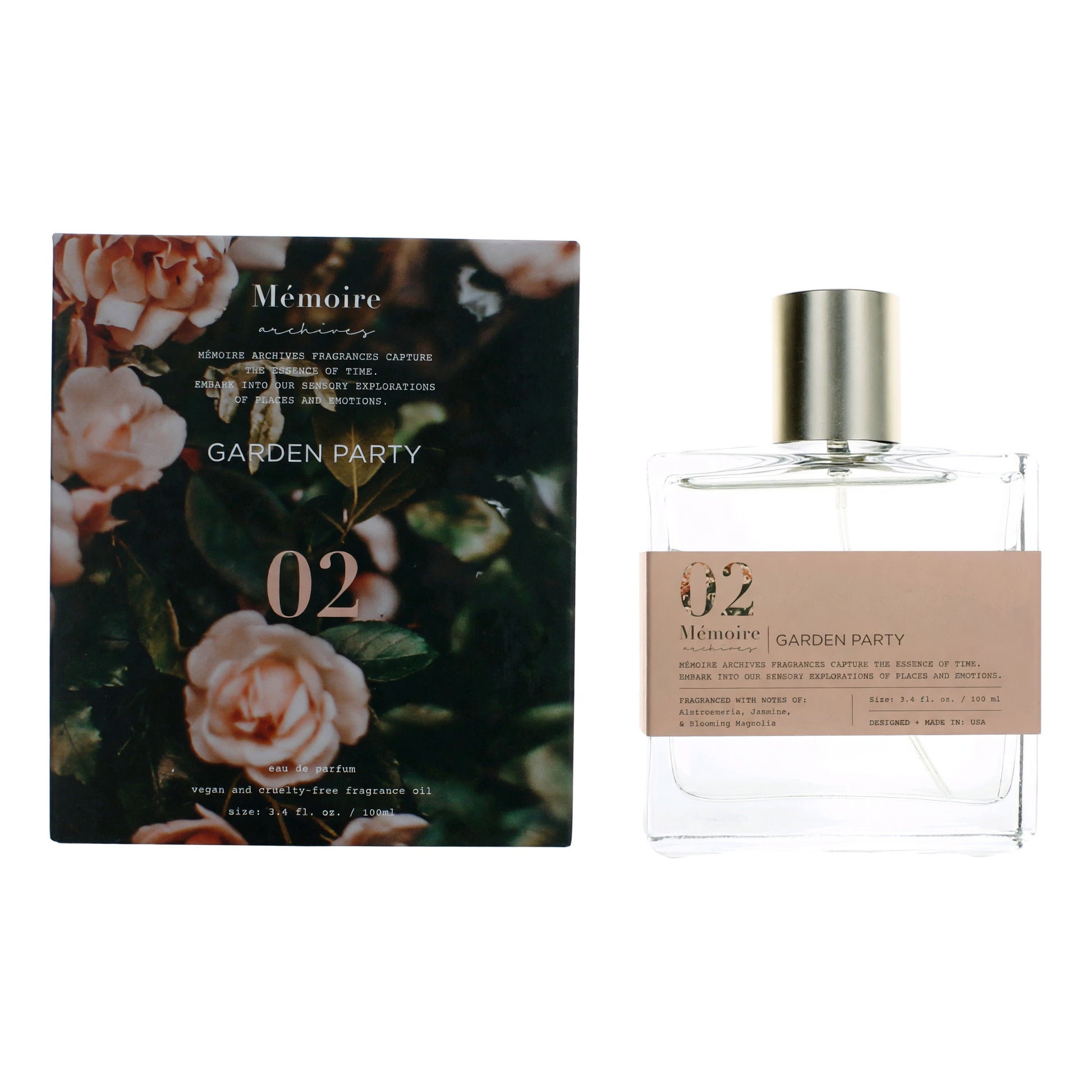 Garden Party by Memoire Archives, 3.4 oz EDP Spray for Unisex by Memoire Archives