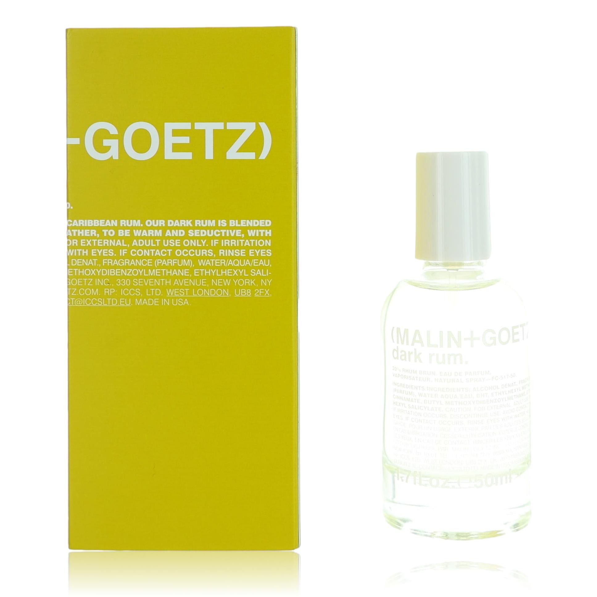 Malin & Goetz Dark Rum by Malin & Goetz, 1.7 oz EDP Spray for Unisex by Malin & Goetz