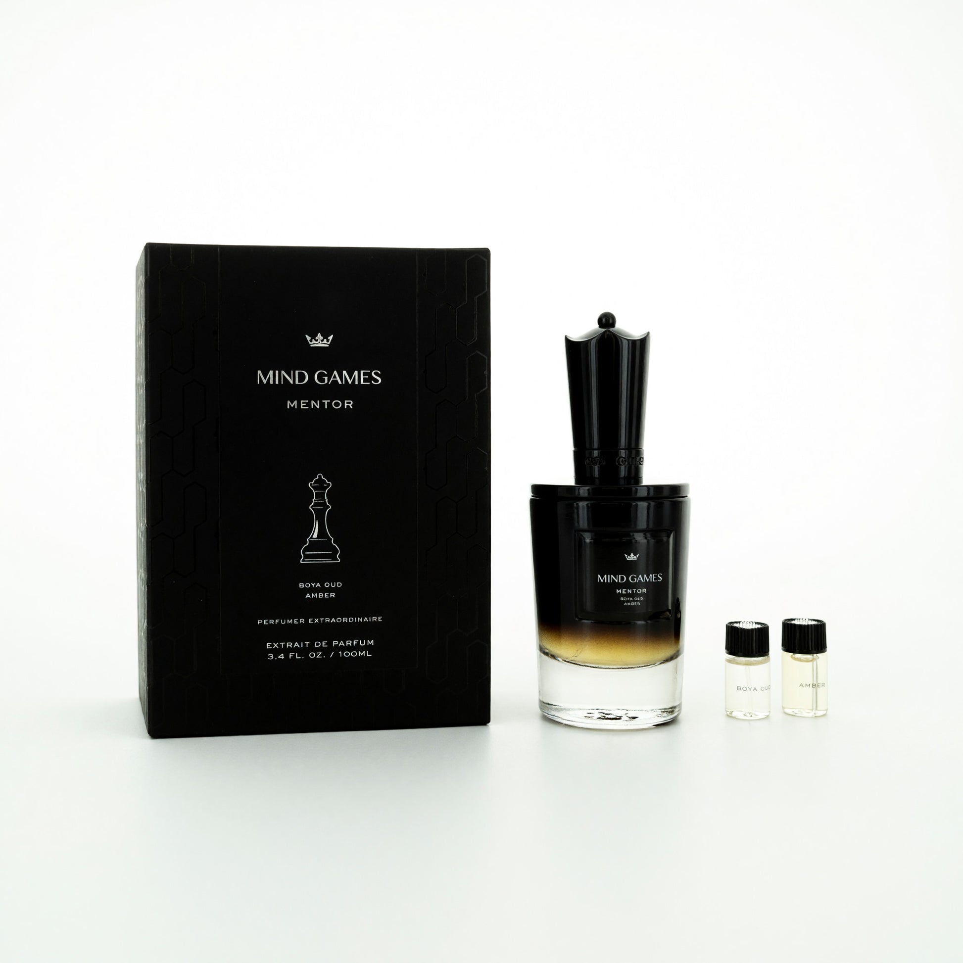 Perfumer Extraordinaire Mentor, 3.4oz Extrait de Parfum Spray for Unisex by Mind Games