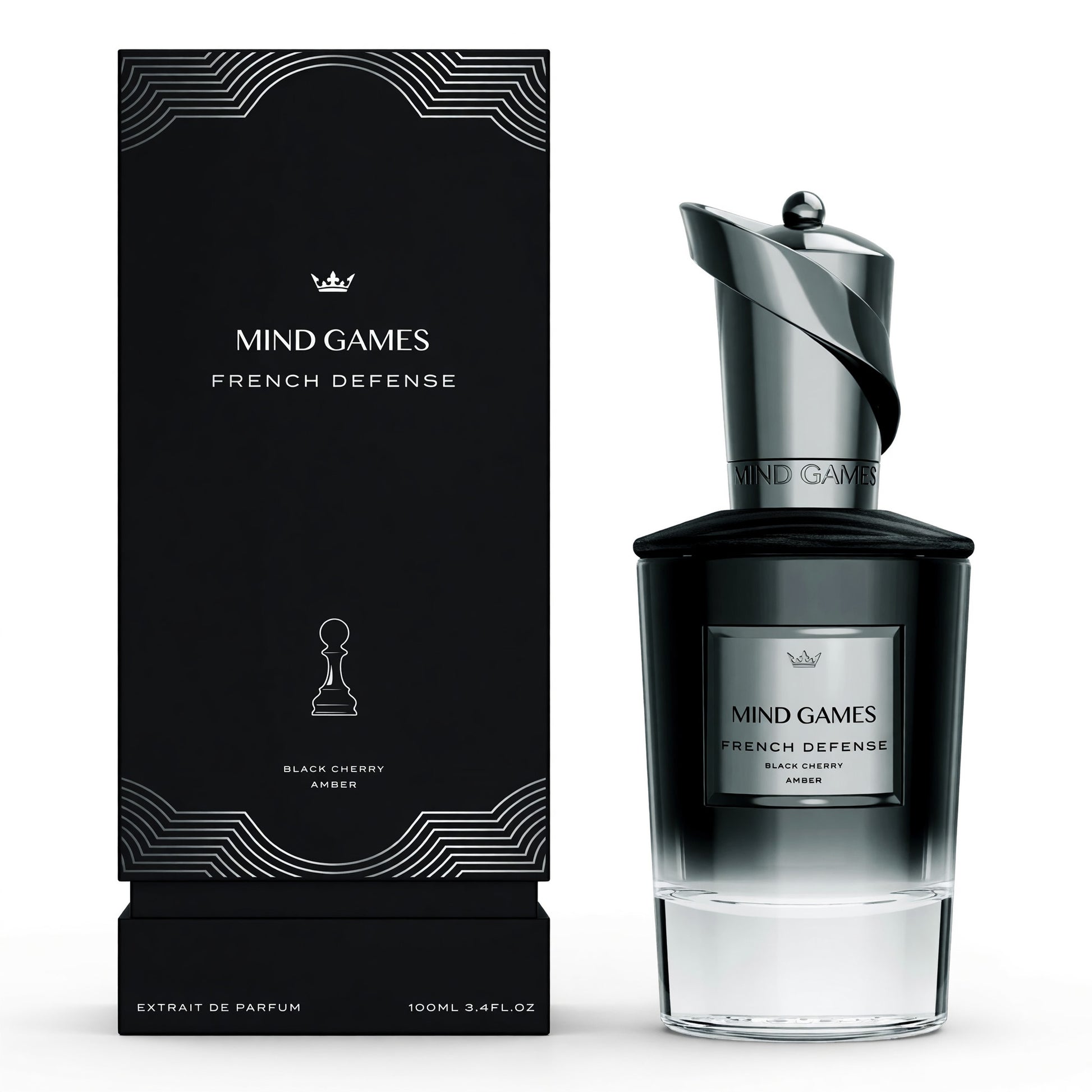 French Defense by Mind Games, 3.4 oz Extrait de Parfum for Unisex by Mind Games