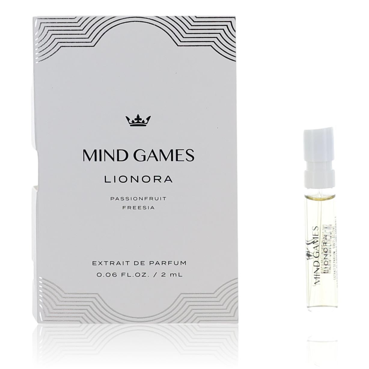 Lionora by Mind Games, 0.06 oz Extrait de Parfum for Unisex Sample by Mind Games
