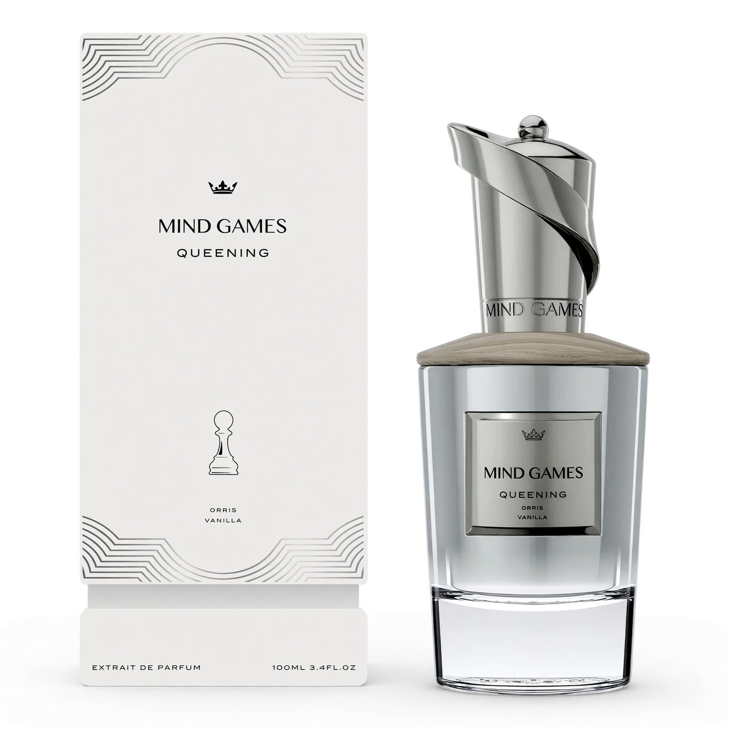 Queening by Mind Games, 3.4 oz Extrait de Parfum for Unisex by Mind Games