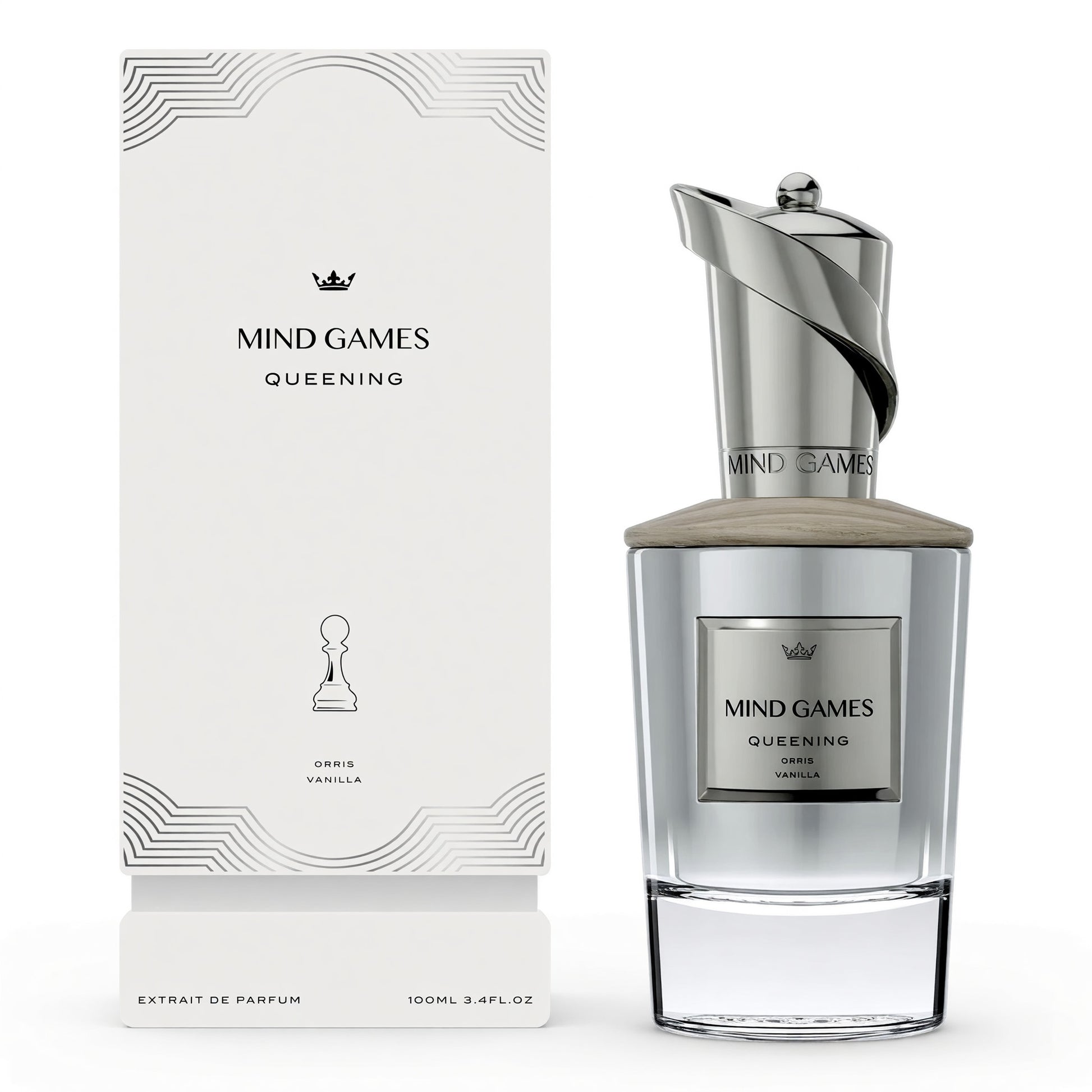 Queening by Mind Games, 3.4 oz Extrait de Parfum for Unisex by Mind Games
