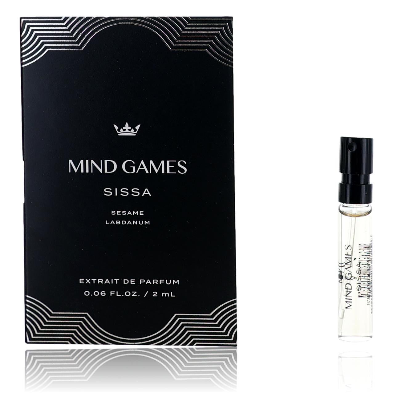 Sissa by Mind Games, 0.06 oz Extrait de Parfum for Unisex Sample by Mind Games