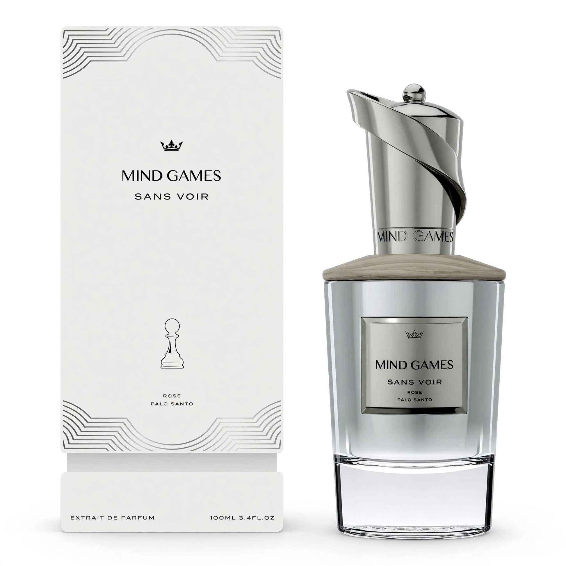 Sans Voir by Mind Games, 3.4 oz Extrait de Parfum for Unisex by Mind Games
