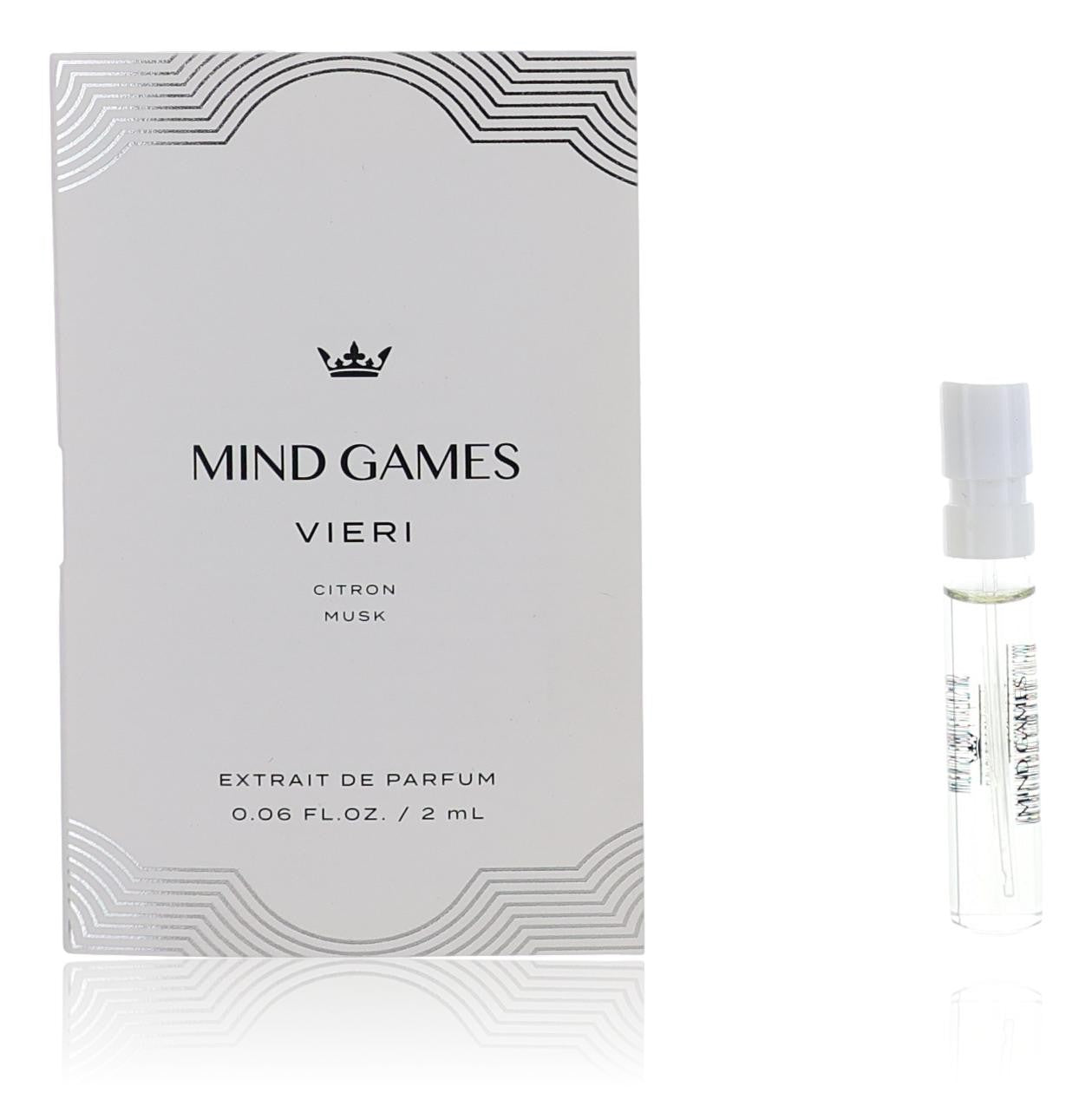 Vieri by Mind Games, 0.06 oz Extrait de Parfum for Unisex Sample by Mind Games