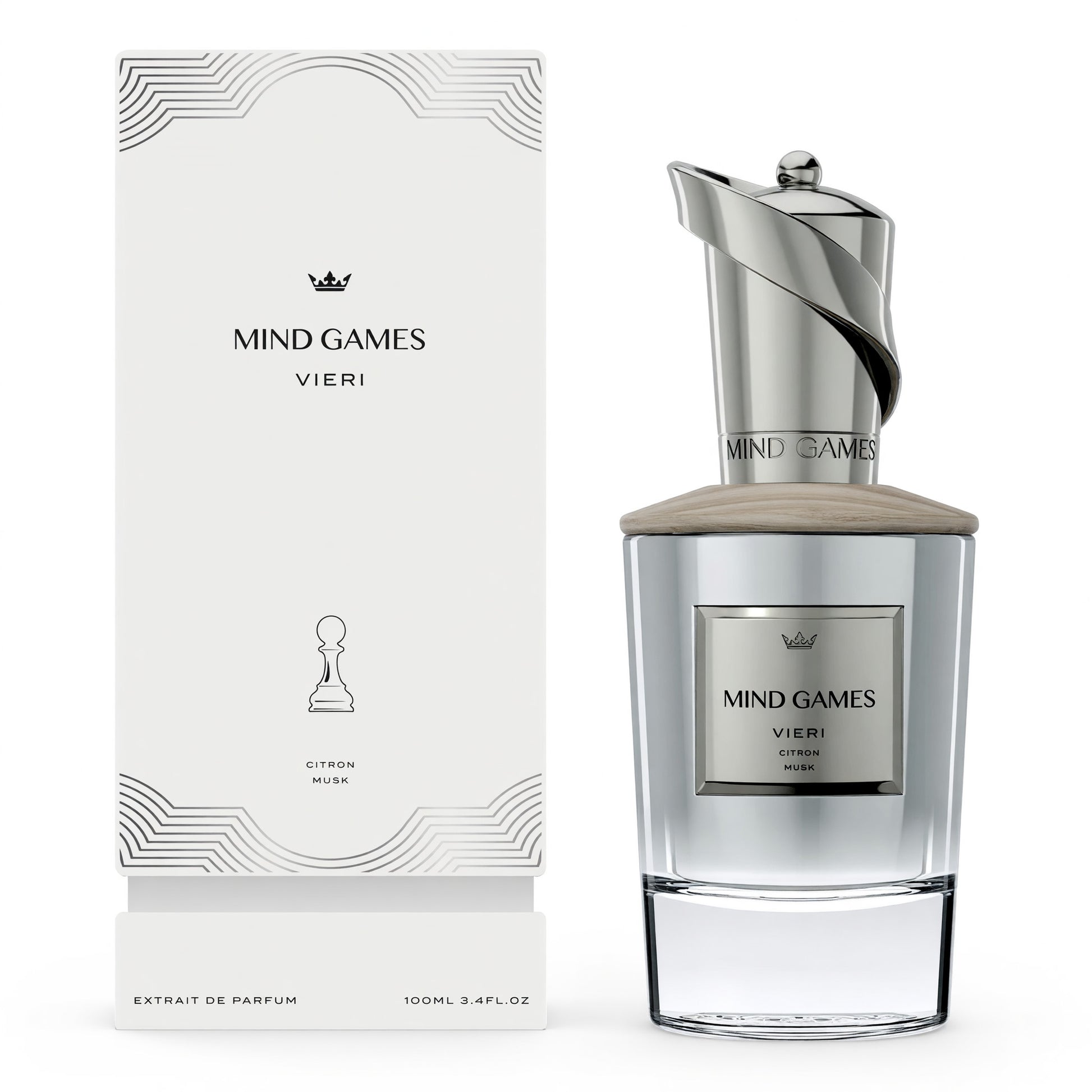 Vieri by Mind Games, 3.4 oz Extrait de Parfum for Unisex by Mind Games