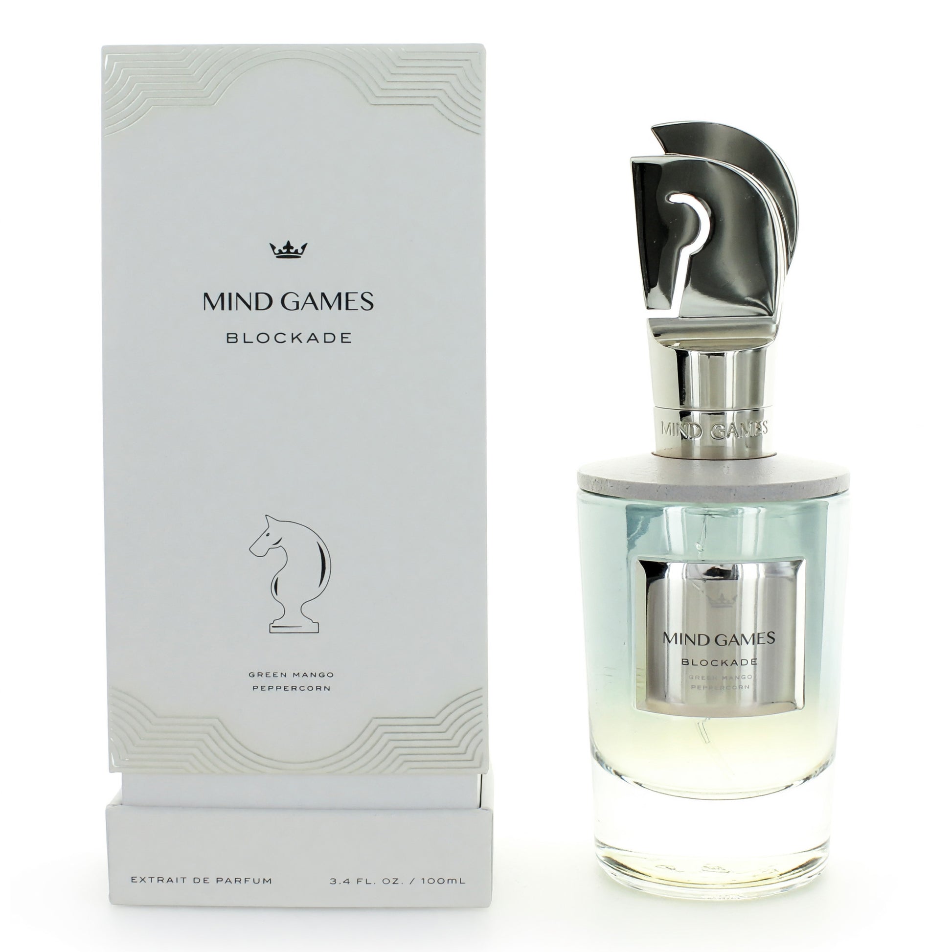 Blockade by Mind Games, 3.4 oz Extrait De Parfum Spray for Unisex by Mind Games