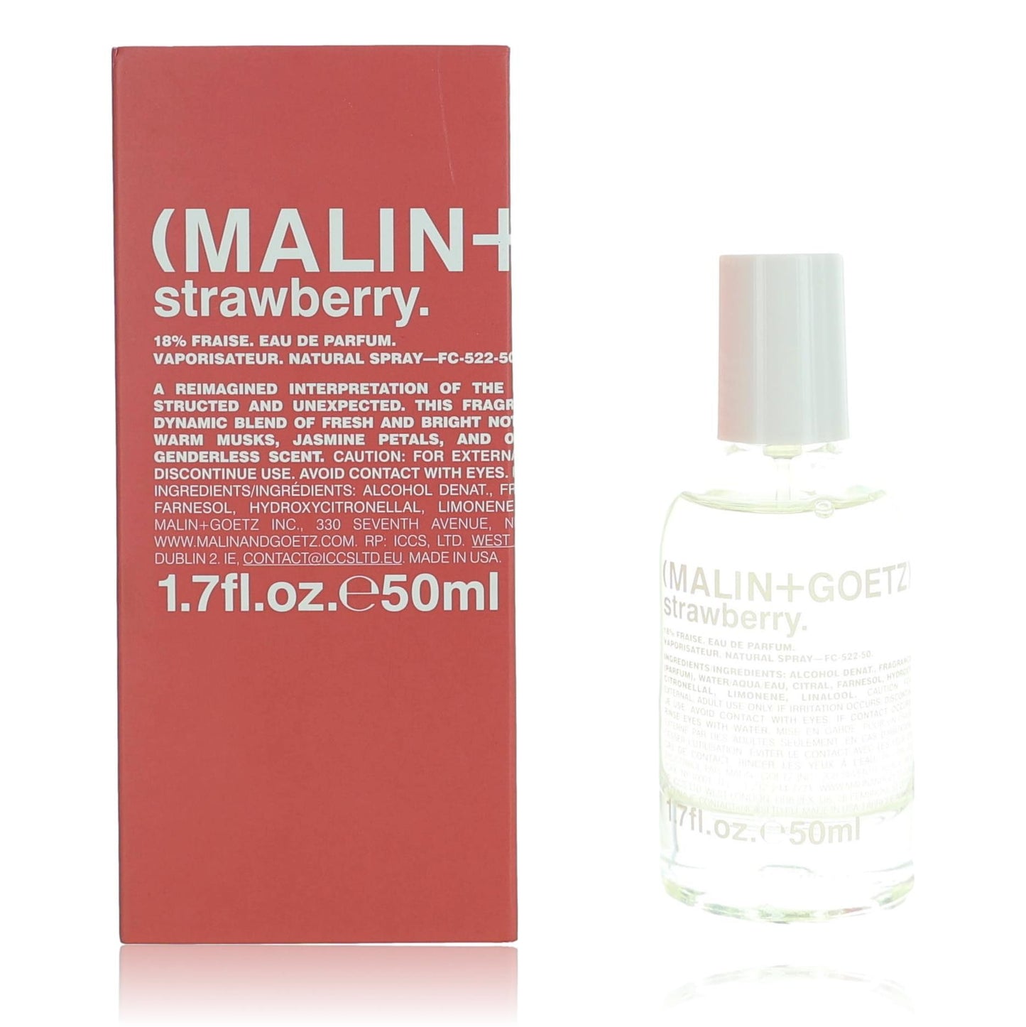 Malin & Goetz Strawberry by Malin & Goetz, 1.7 oz EDP Spray for Unisex by Malin & Goetz