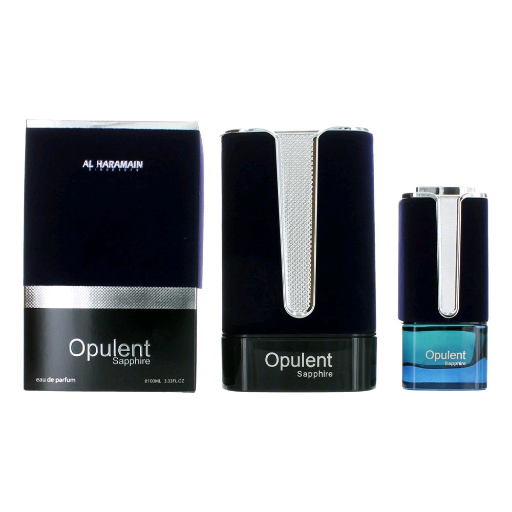 Opulent Sapphire by Al Haramain, 3.4 oz EDP Spray for Unisex by Al Haramain