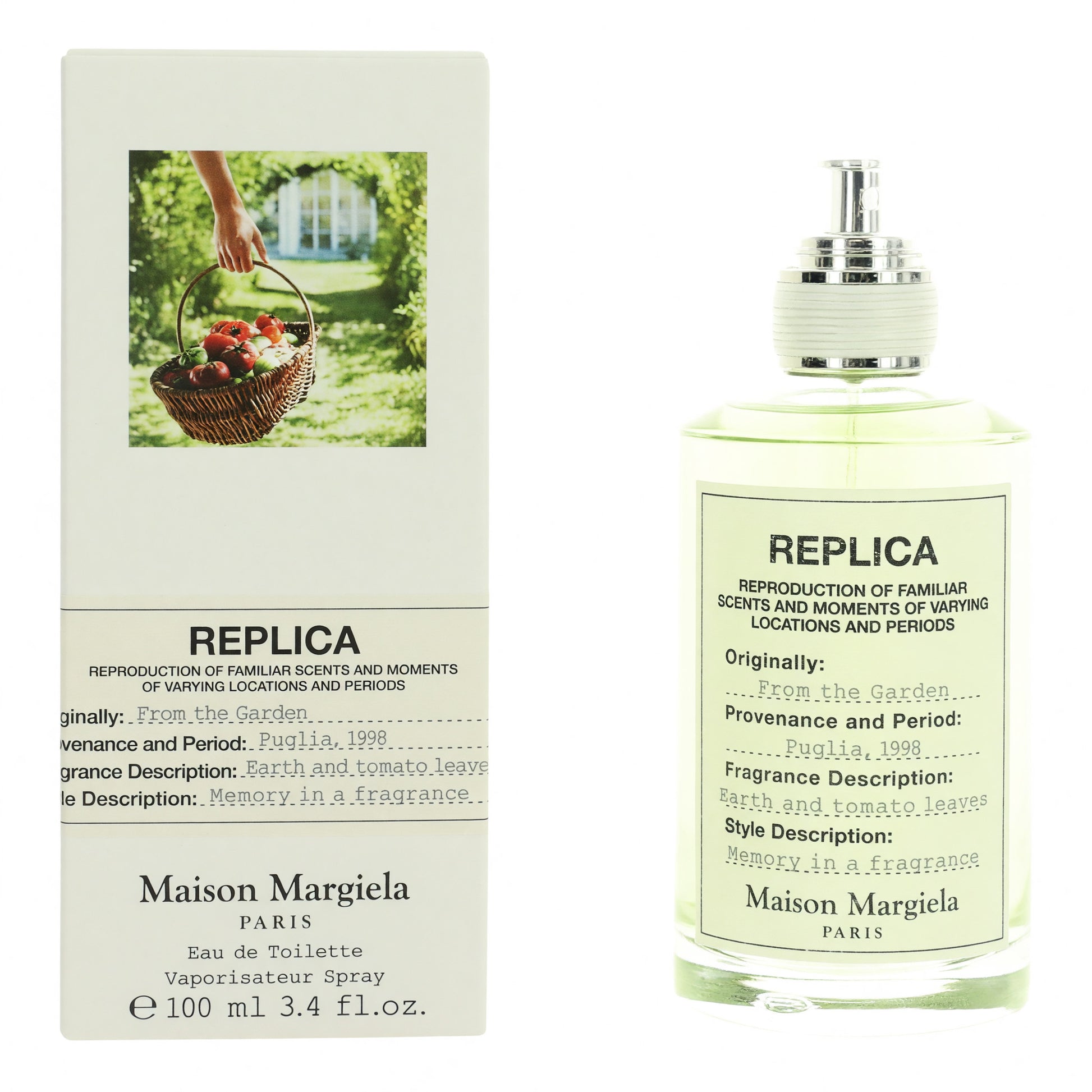 Replica From the Garden by Maison Margiela, 3.4oz EDT Spray for Unisex by Maison Margiela