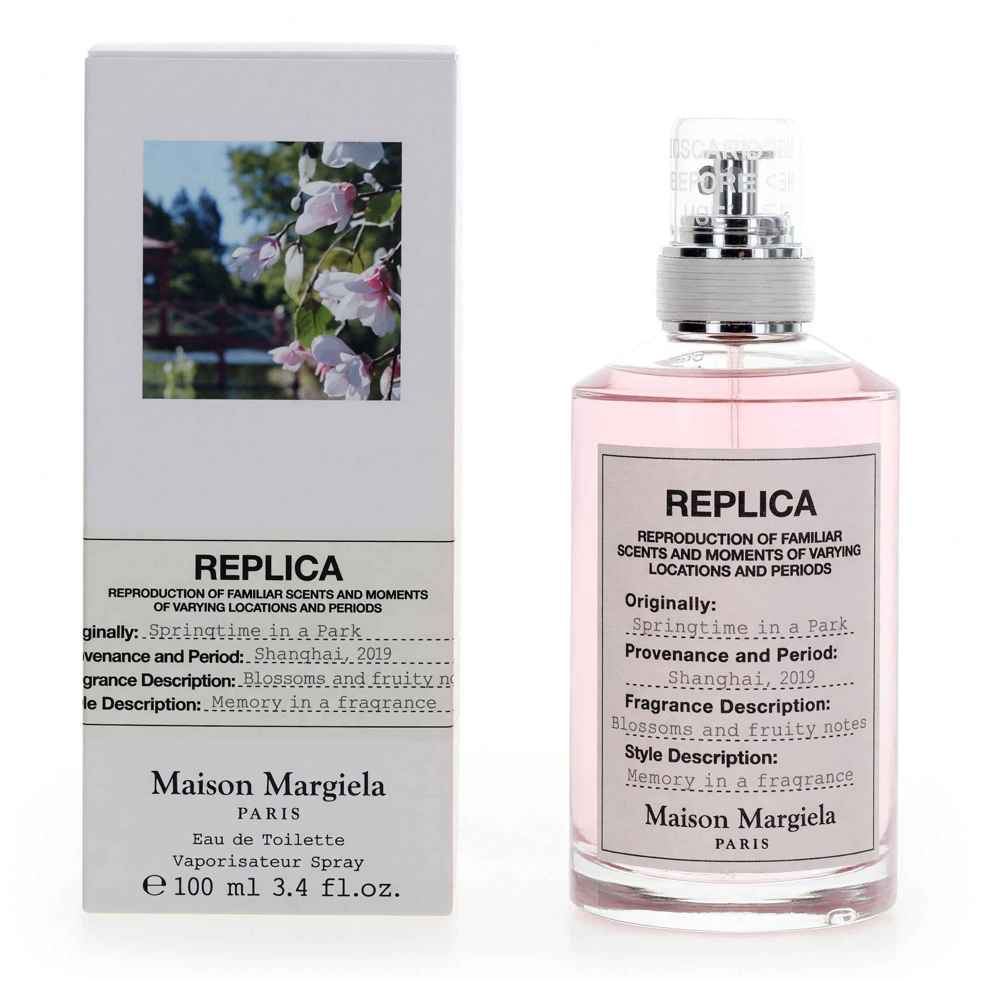 Replica Springtime in a Park by Maison Margiela, 3.4oz EDT Spray for Unisex by Maison Margiela