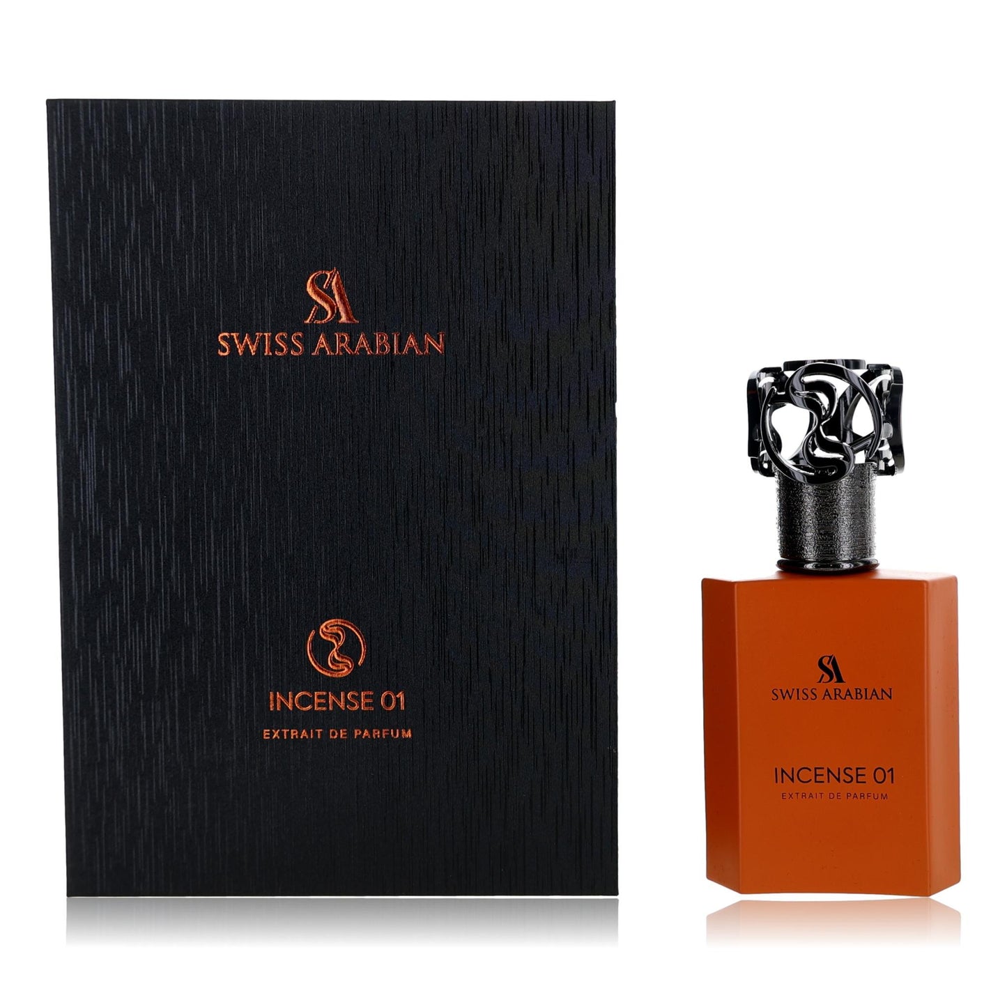 Incense 01 by Swiss Arabian, 1.7 oz Extrait De Parfum for Unisex by Swiss Arabian