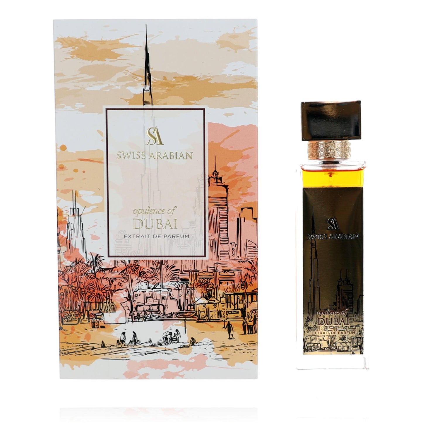Opulence of Dubai by Swiss Arabian, 3.4oz Extrait De Parfum Spray for Unisex by Swiss Arabian