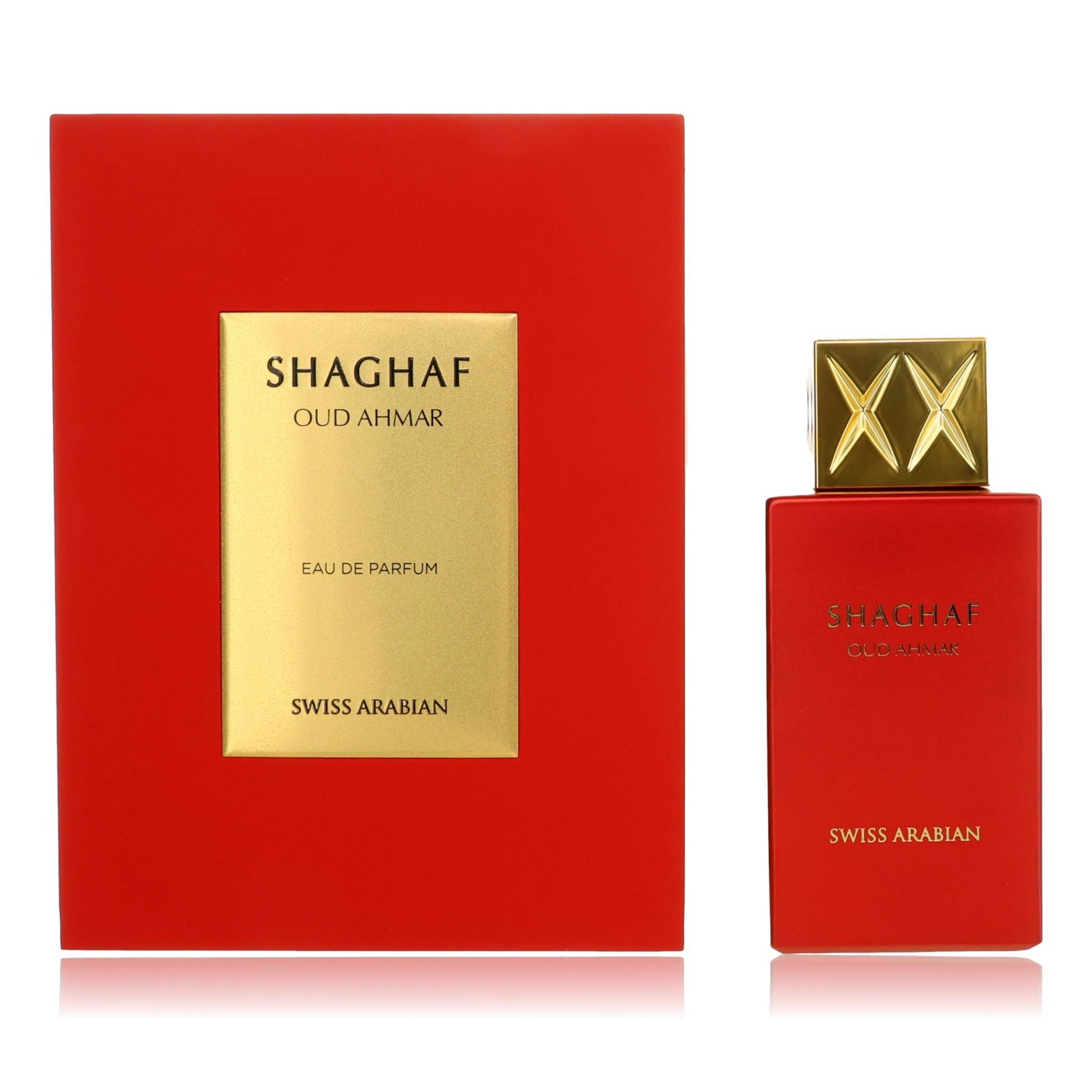 Shaghaf Oud Ahmar by Swiss Arabian, 2.5 oz EDP Spray for Unisex by Swiss Arabian