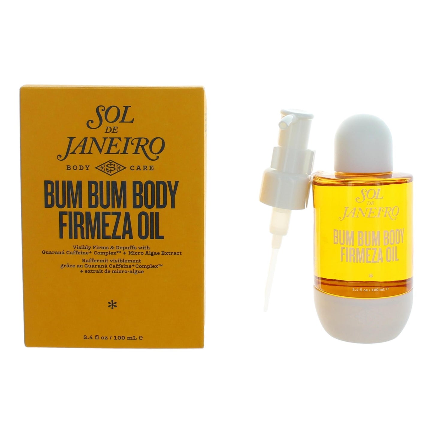 Bum Bum Body Firmeza Oil by Sol De Janeiro, 3.4 oz Body Oil by Sol De Janeiro