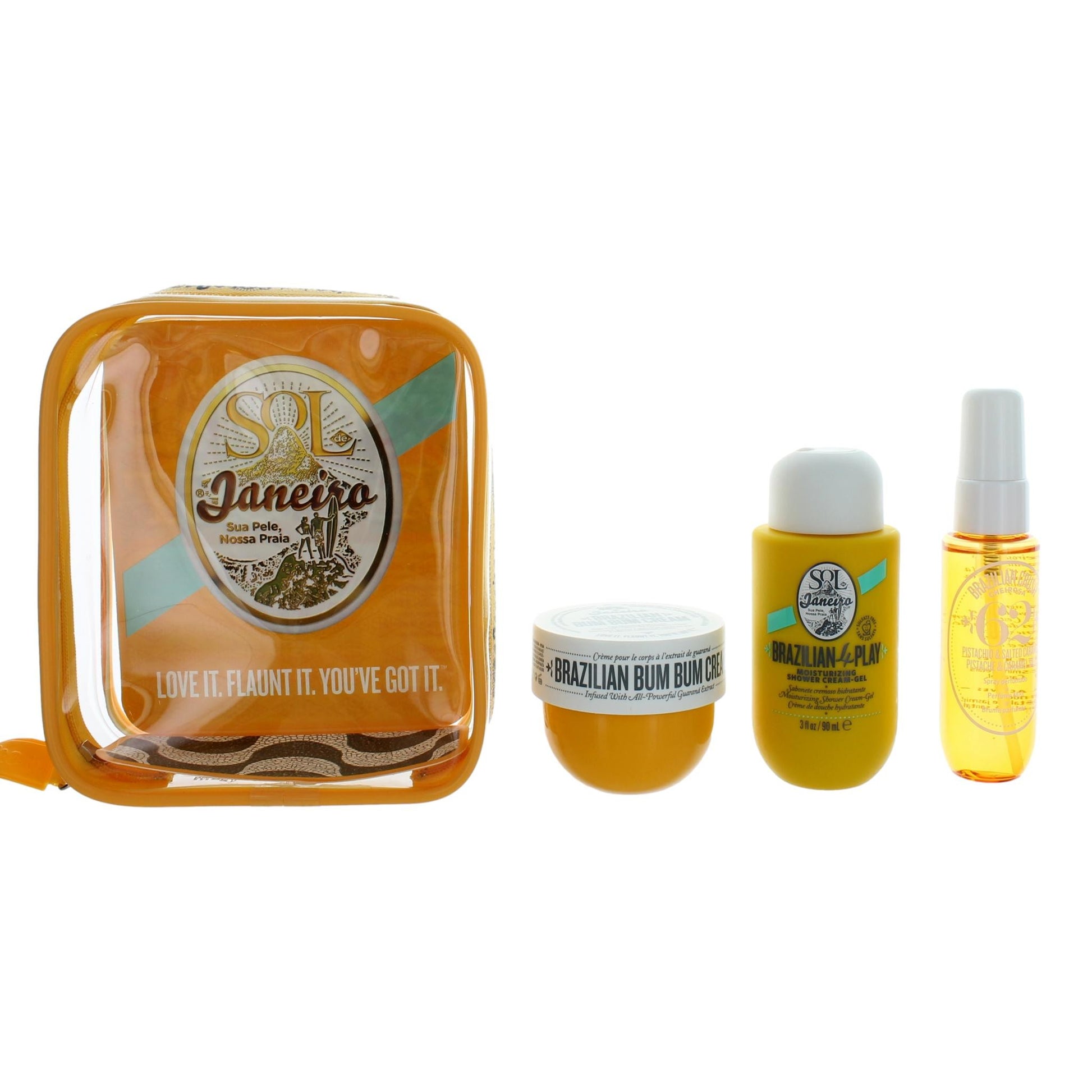 Bum Bum Jet Set by Sol De Janeiro, 3 Piece Gift Set by Sol De Janeiro
