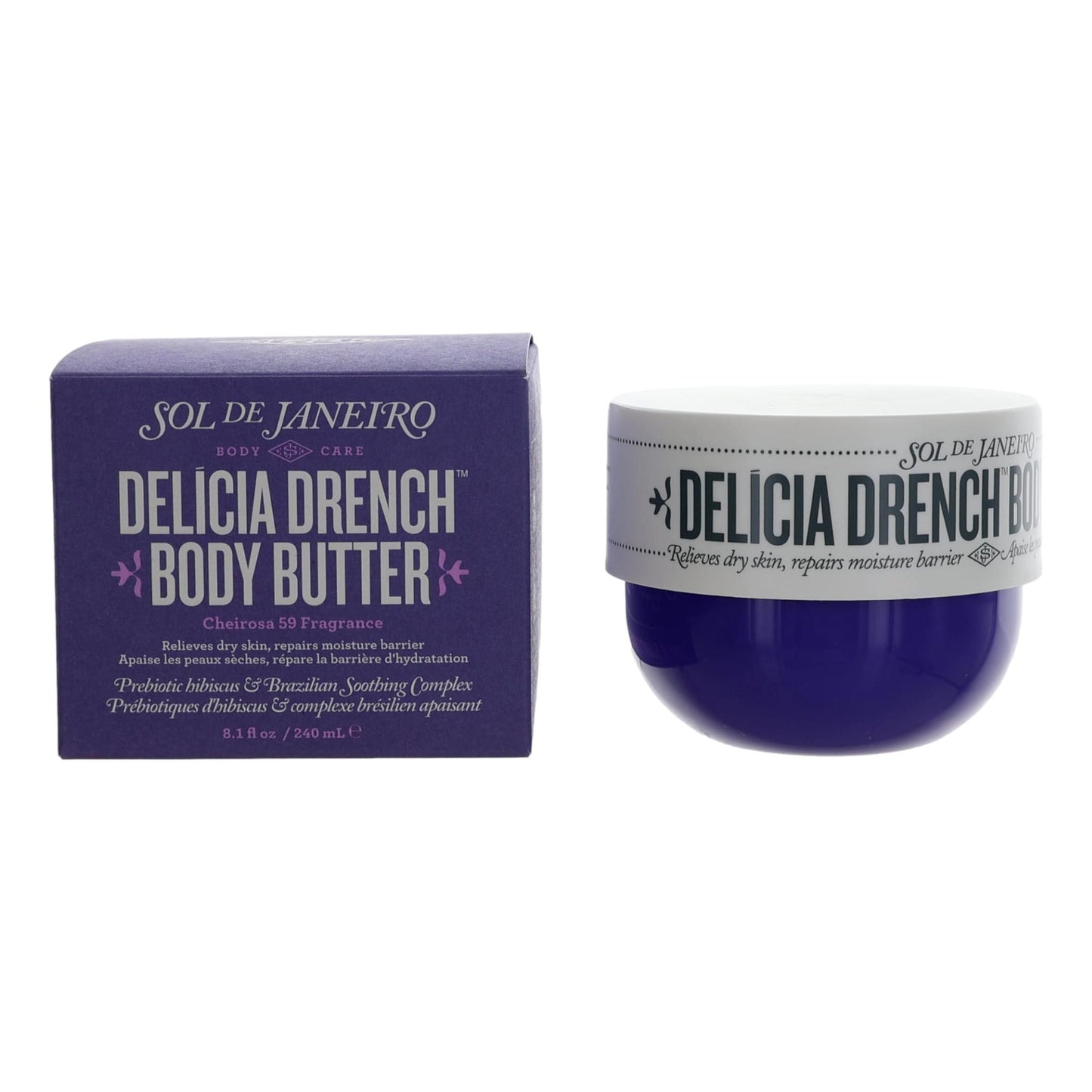 Delicia Drench by Sol De Janeiro, 8 oz Body Butter by Sol De Janeiro