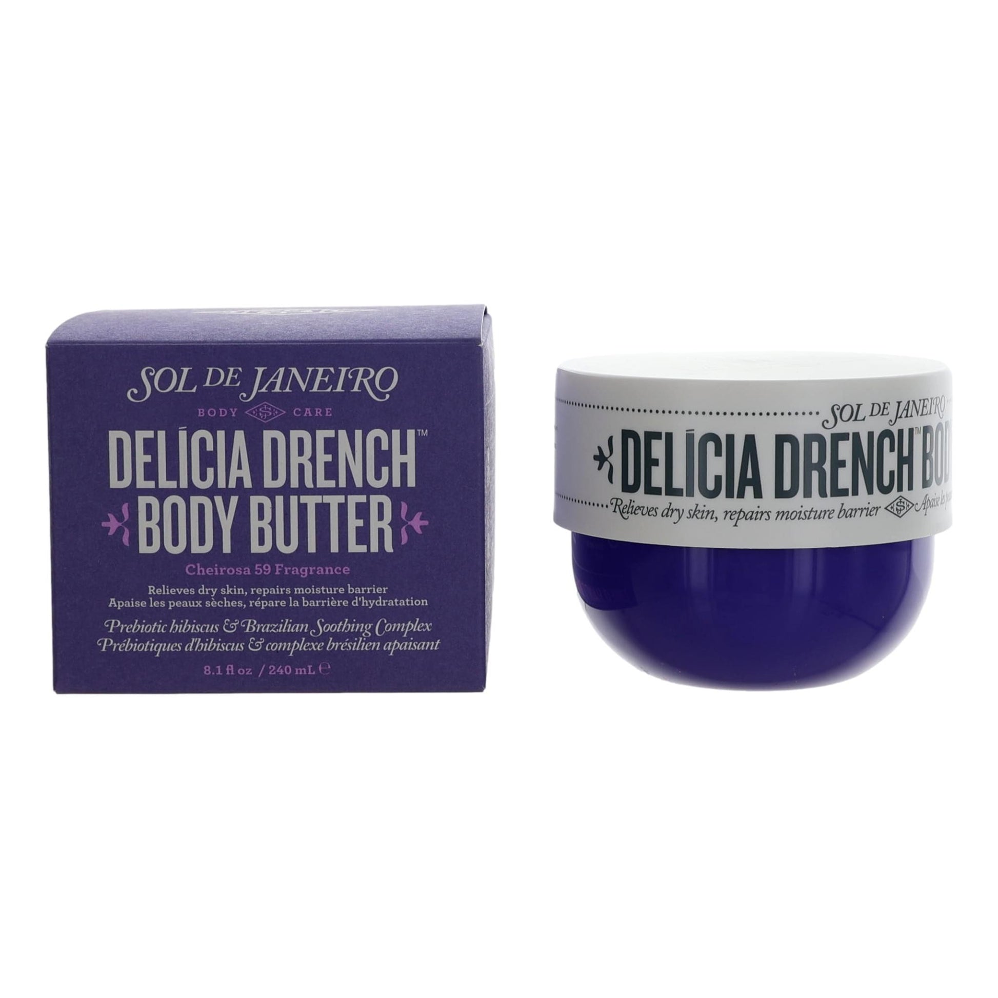 Delicia Drench by Sol De Janeiro, 8 oz Body Butter by Sol De Janeiro