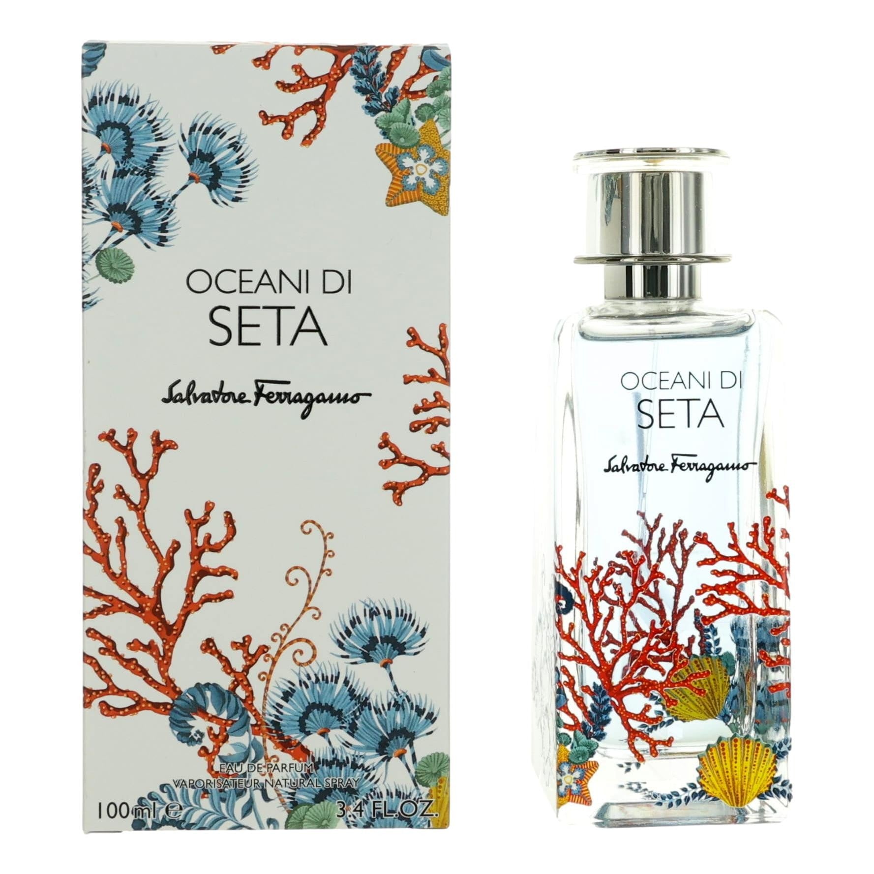 Oceani Di Seta by Salvatore Ferragamo, 3.4 oz EDP Spray for Unisex by Salvatore Ferragamo