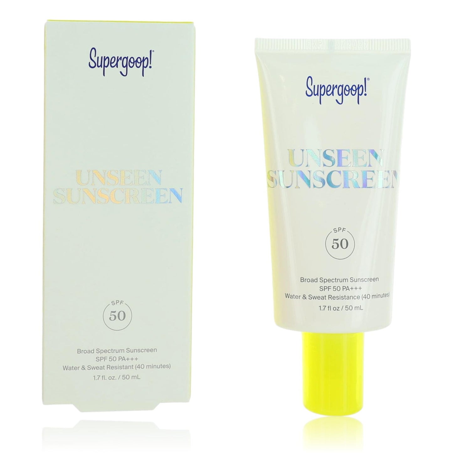 Supergoop Unseen Sunscreen by Supergoop, 1.7 oz Sunscreen SPF 50 by Supergoop
