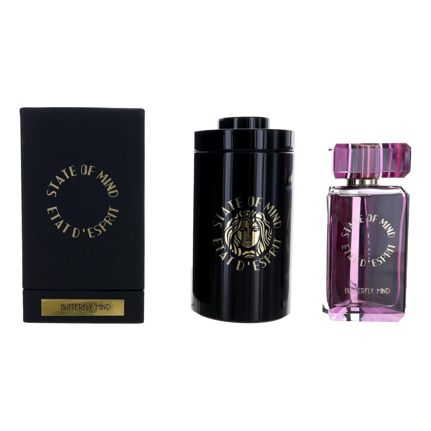 Butterfly Mind by State of Mind, 3.4 oz EDP Spray for Unisex by Star Trek