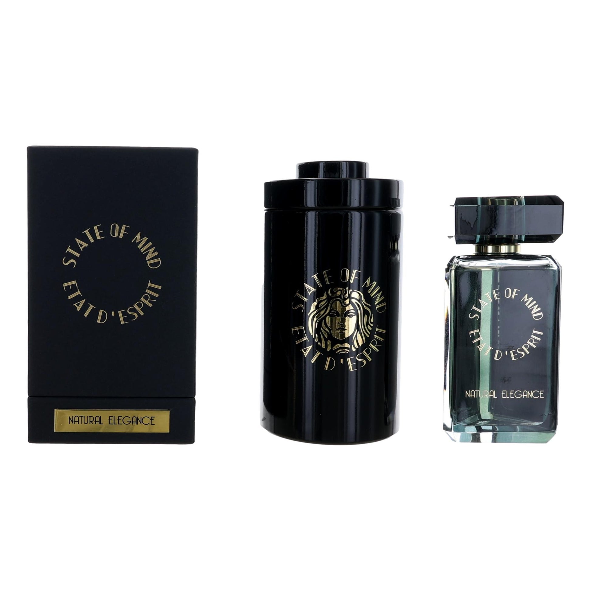Natural Elegance by State of Mind, 3.4 oz EDP Spray for Unisex by State of Mind