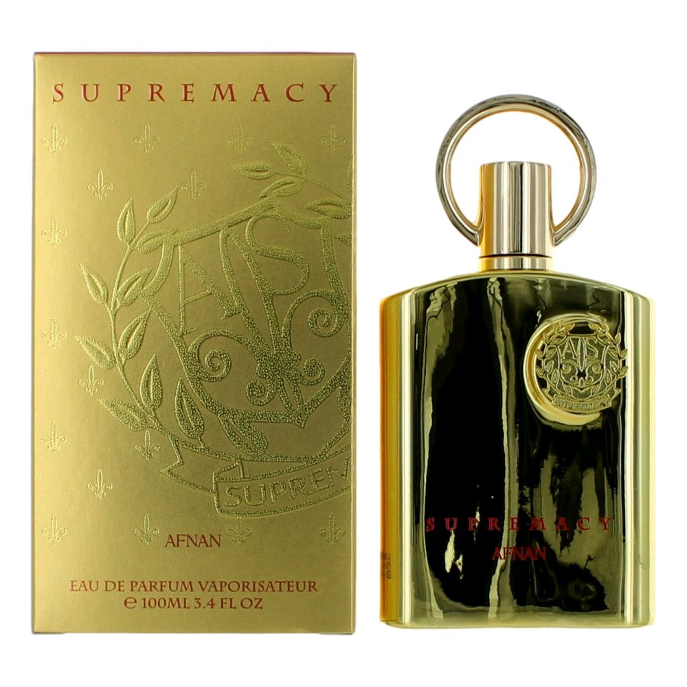 Supremacy Gold by Afnan, 3.4 oz EDP Spray for Unisex by Afnan