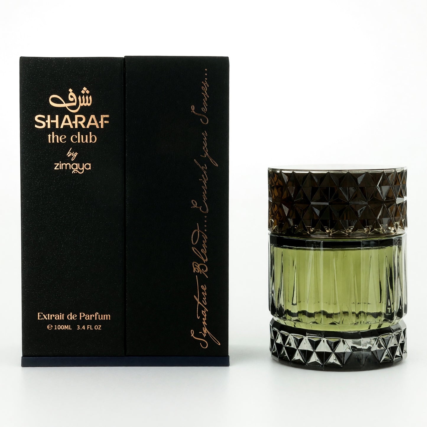 Sharaf the Club by Zimaya, 3.4 oz Extrait de Parfum for Unisex by Zimaya