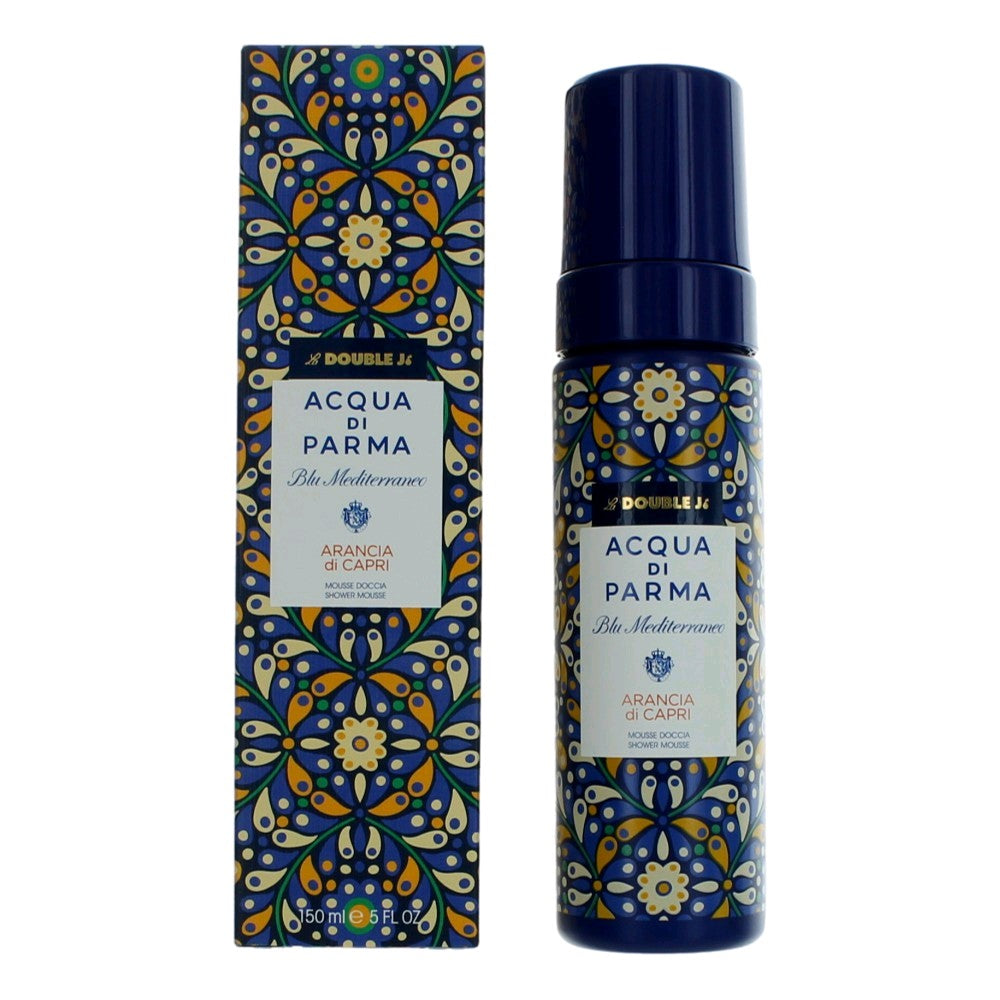Blu Mediterraneo Arancia Di Capri, 5oz Shower Mousse for Unisex by Acqua Di Parma
