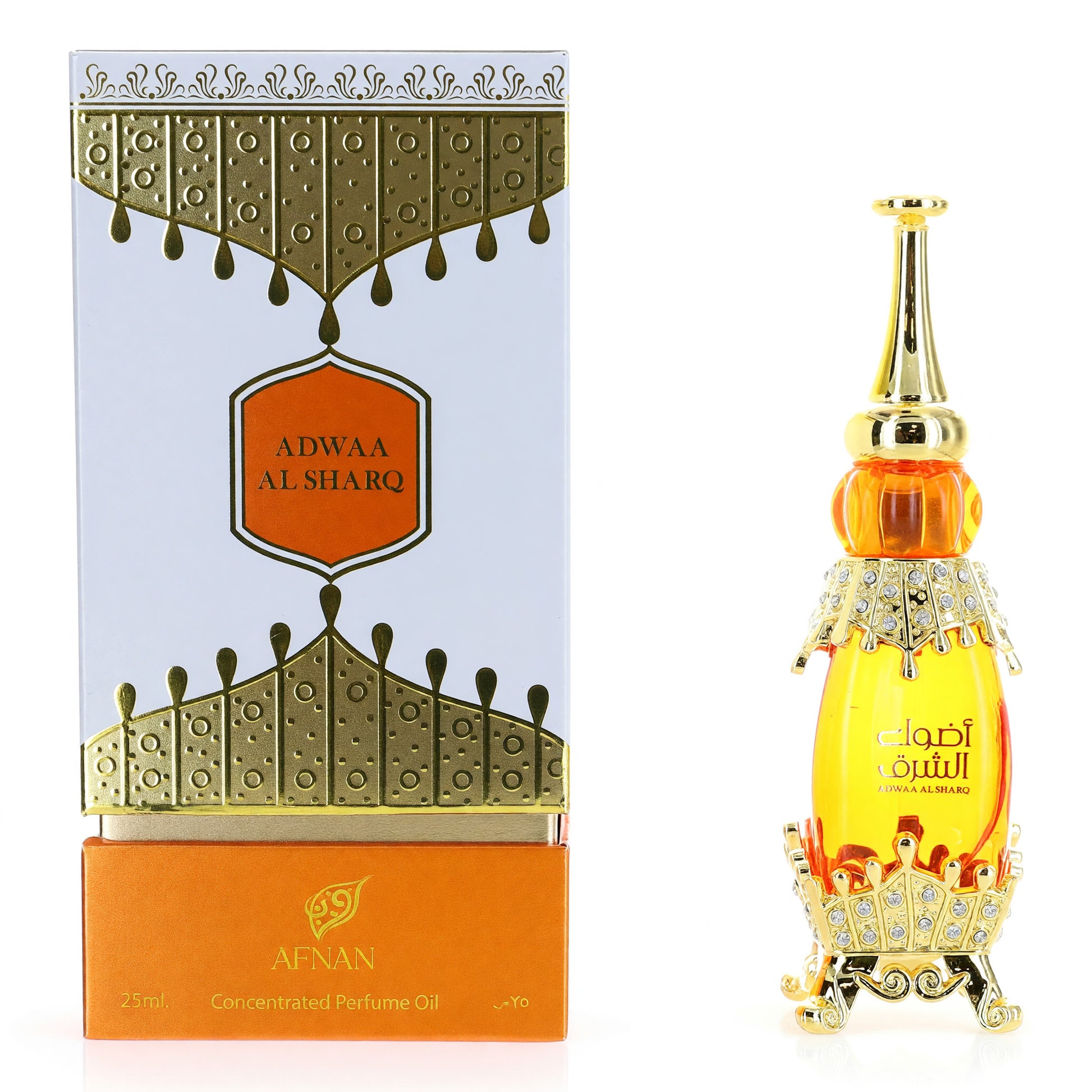 Adwaa Al Sharq by Afnan, 0.67 oz Perfume Oil for Unisex by Afnan