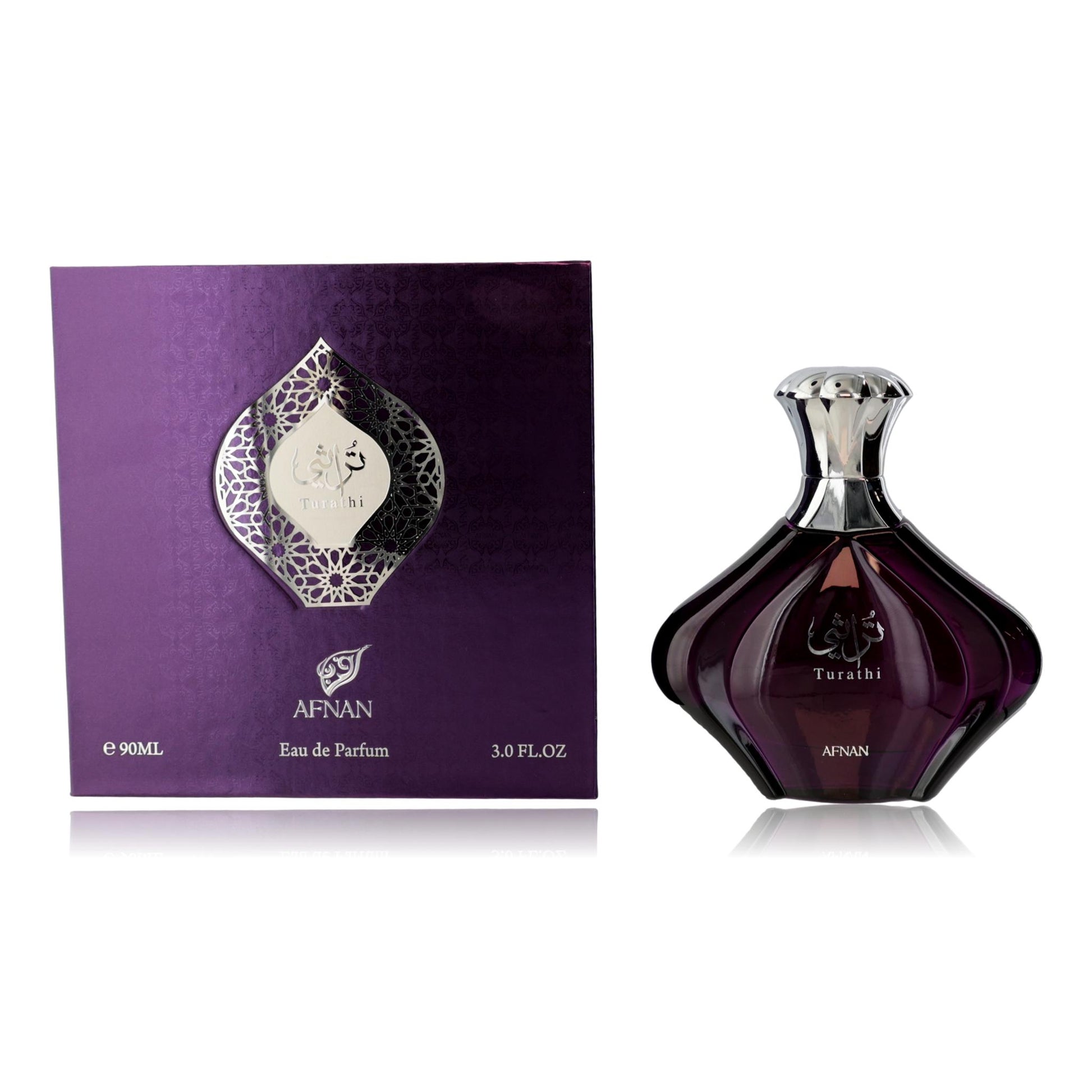 Turathi Purple by Afnan, 3 oz EDP spray for Women by Afnan