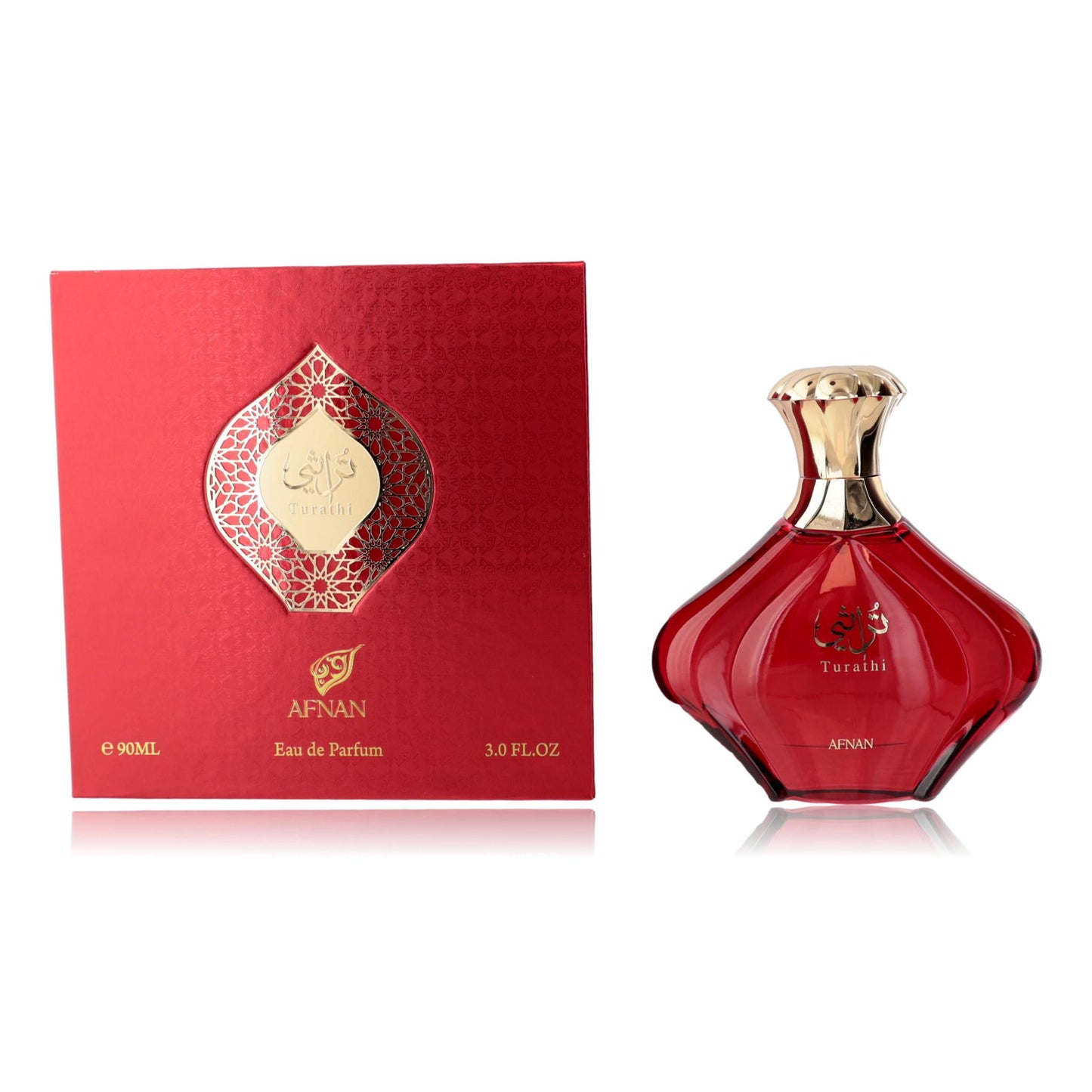Turathi Red by Afnan, 3 oz EDP spray for Women by Afnan