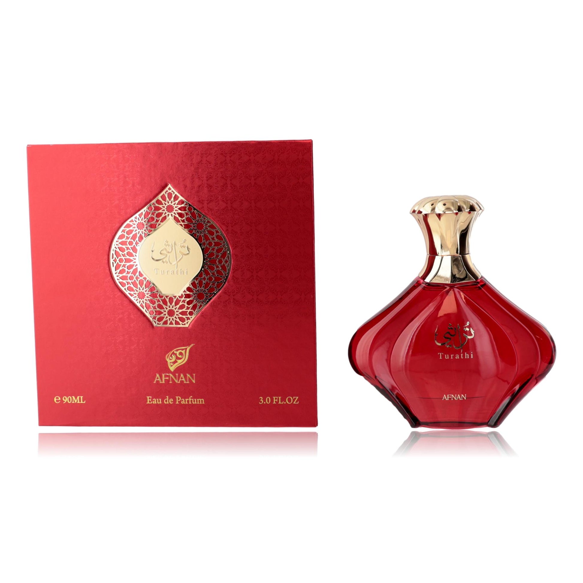Turathi Red by Afnan, 3 oz EDP spray for Women by Afnan