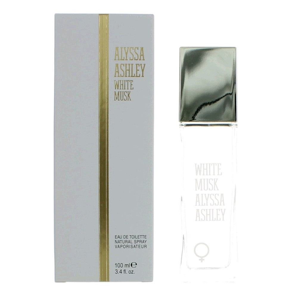 White Musk by Alyssa Ashley, 3.4 oz EDT Spray for Women by Alyssa Ashley