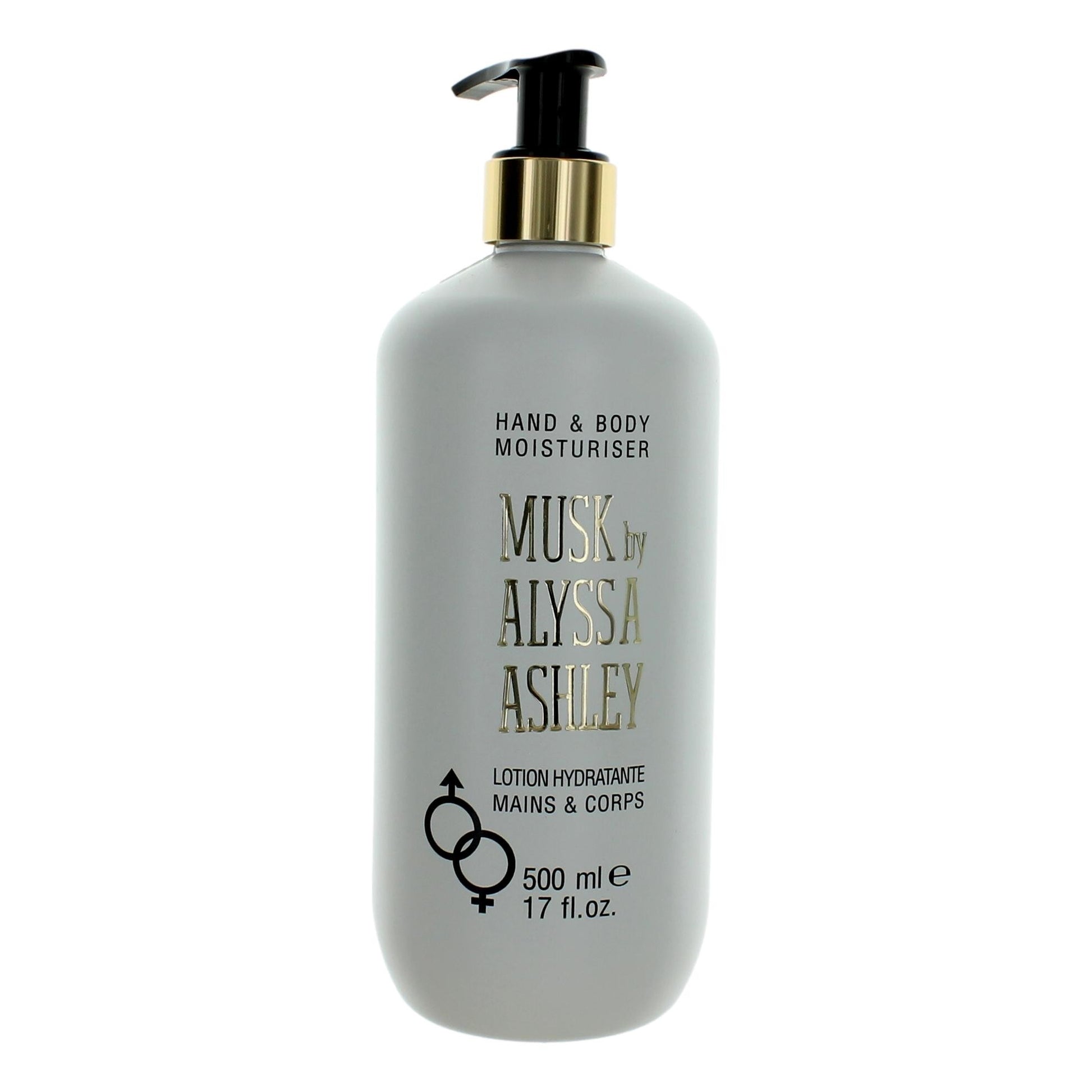 Musk by Alyssa Ashley, 17 oz Hand & Body Moisturiser for Women by Alyssa Ashley