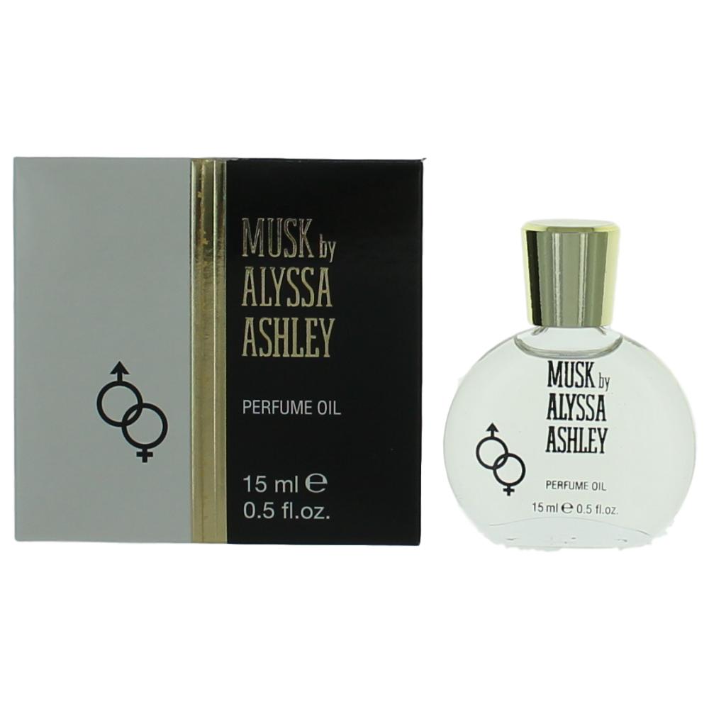 Musk by Alyssa Ashley, 0.5 oz Perfume Oil for Women by Alyssa Ashley