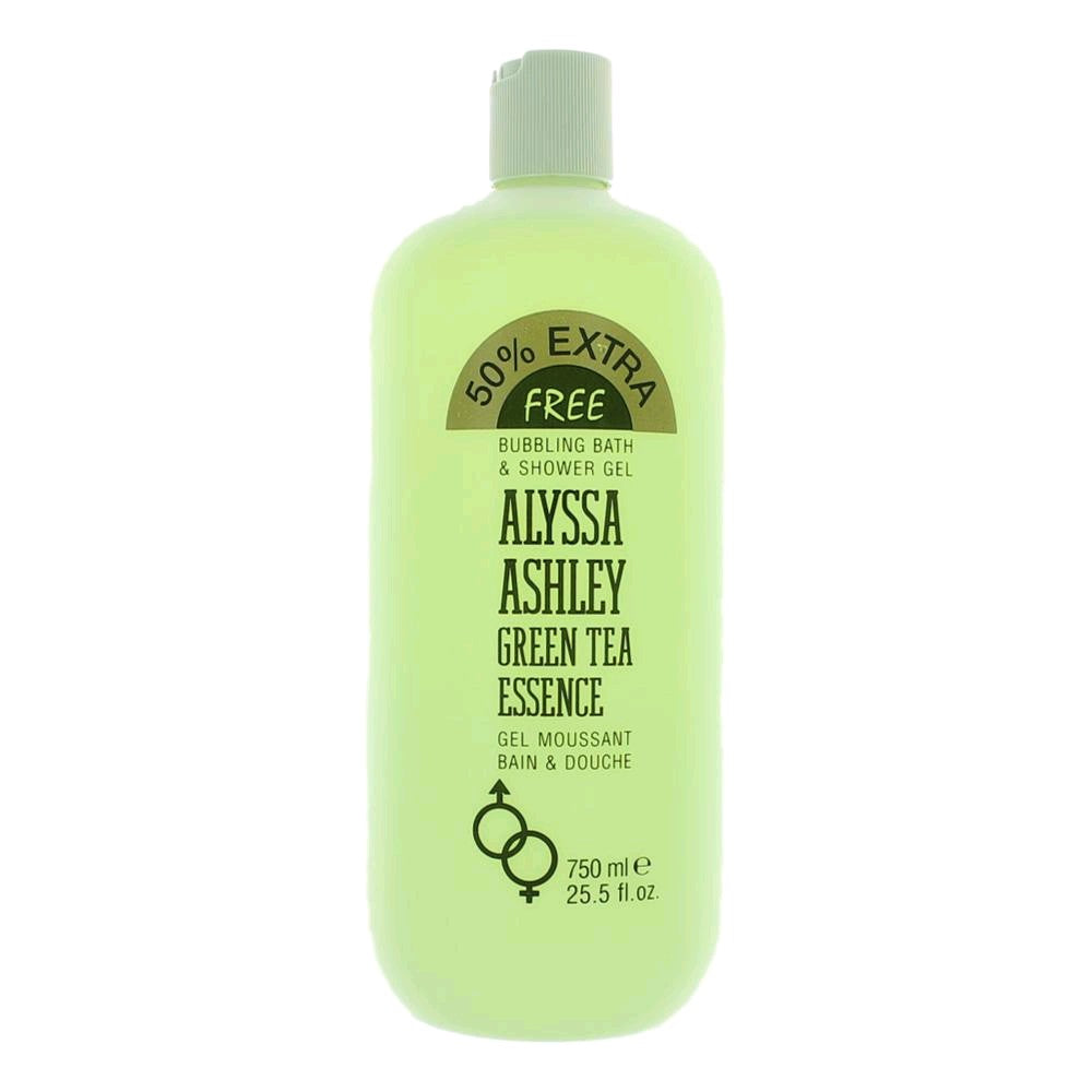 Green Tea Essence by Alyssa Ashley, 25.5oz Bubbling Bath & Shower Gel women by Alyssa Ashley