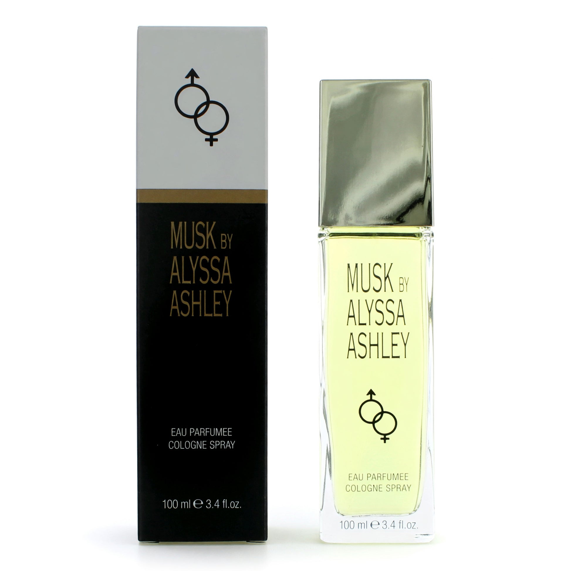 Musk by Alyssa Ashley, 3.4 oz Eau Parfumee Cologne Spray for Women by Alyssa Ashley