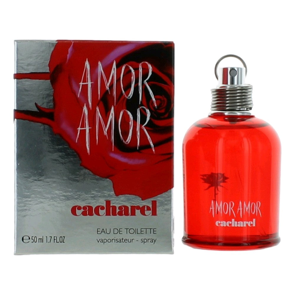Amor Amor by Cacharel, 1.7 oz EDT Spray for Women by Cacharel