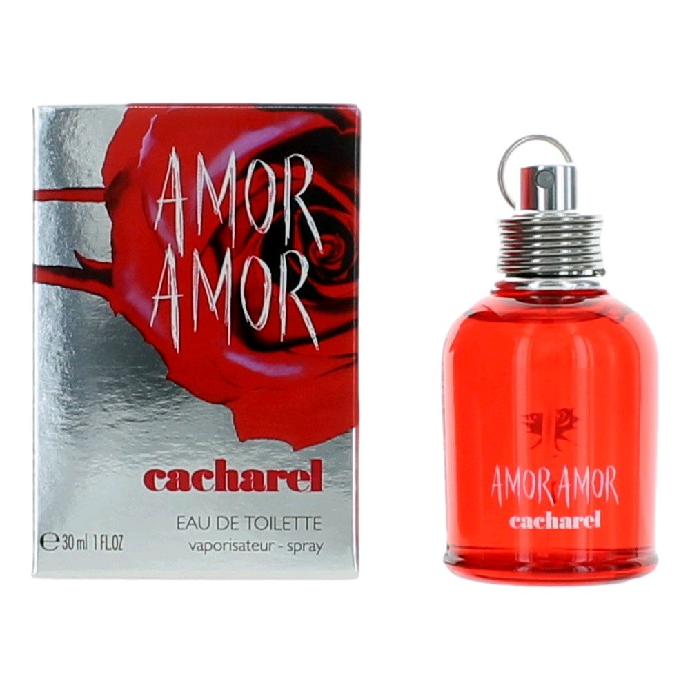 Amor Amor by Cacharel, 1 oz EDT Spray for Women by Cacharel